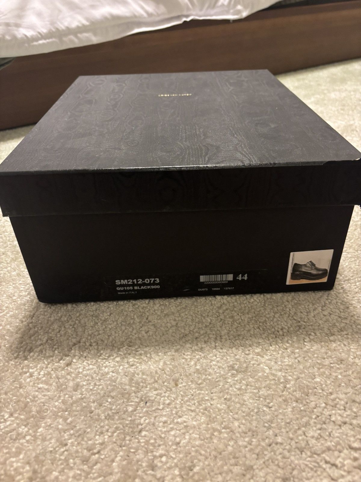 Dries Van Noten Black Oxford Lace Up Derbies Size US 11 / EU 44 - 10 Thumbnail