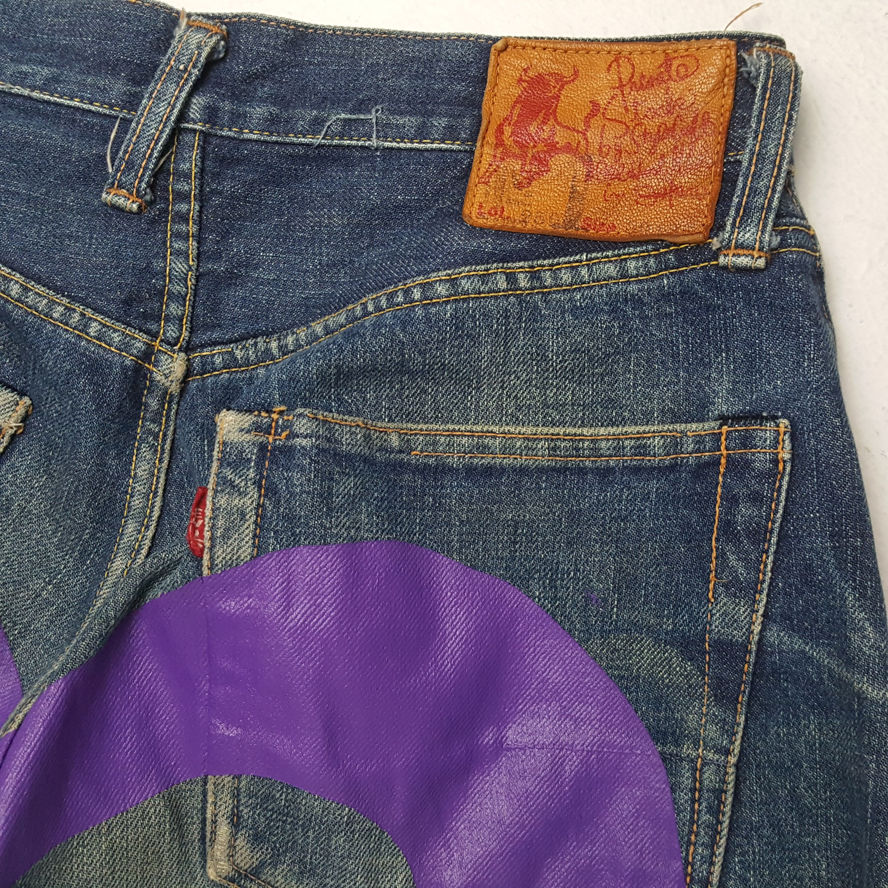 Evisu × Japanese Brand × Vintage Vintage EVIS Japanese Brand Daicock Custom Style Jeans Size US 26 / EU 42 - 15 Thumbnail
