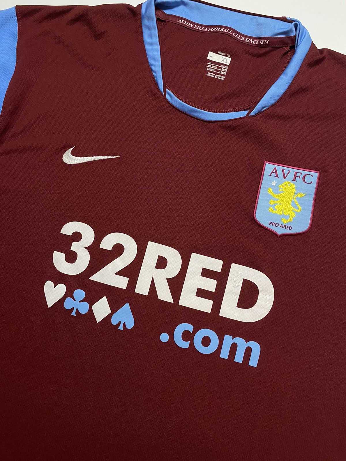 Nike Nike Aston Villa 2007/2008 vintage jersey football t shirt Size US XL / EU 56 / 4 - 3 Thumbnail