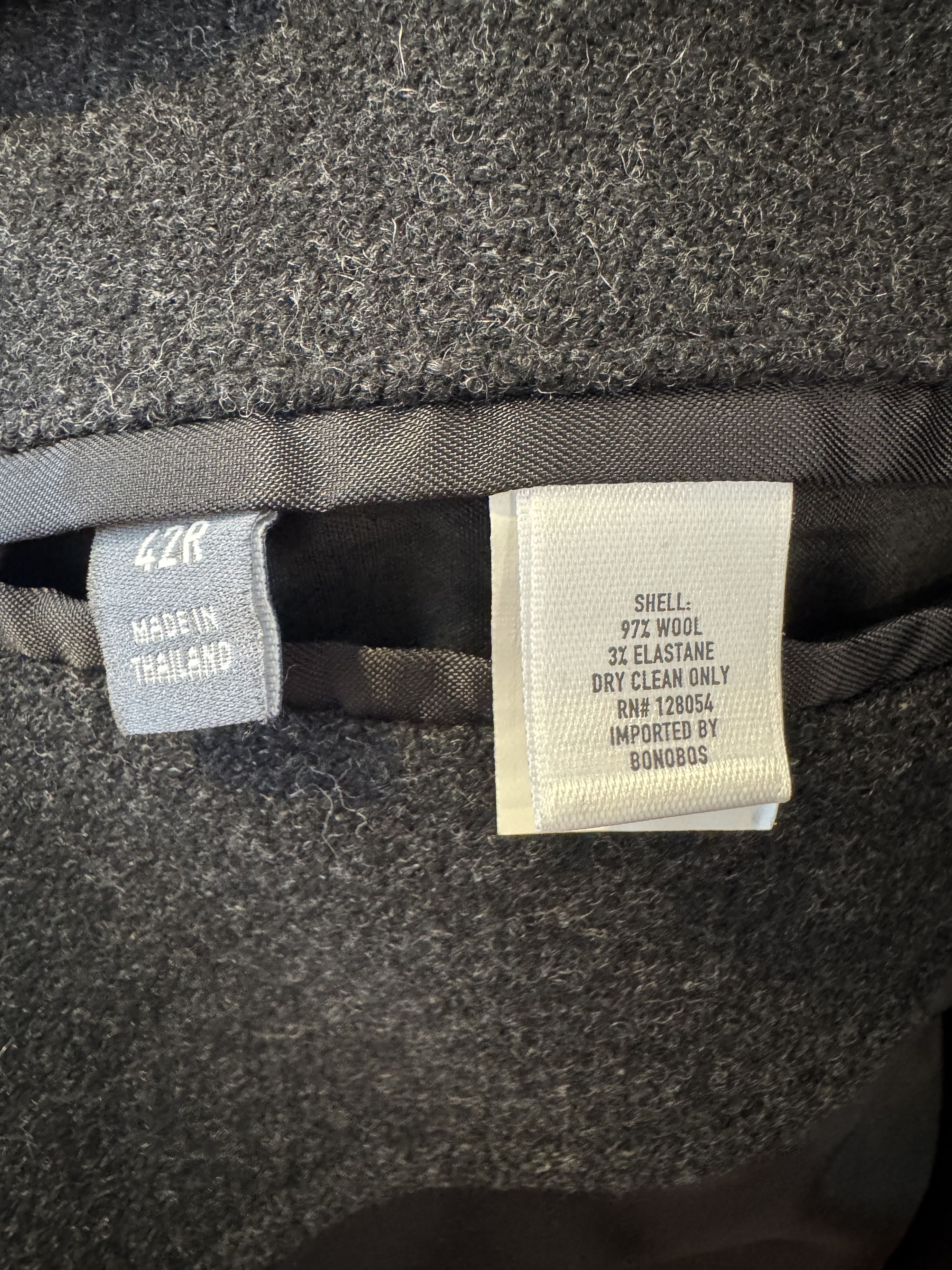 Bonobos Italian Wool Topcoat Size US L / EU 52-54 / 3 - 5 Thumbnail