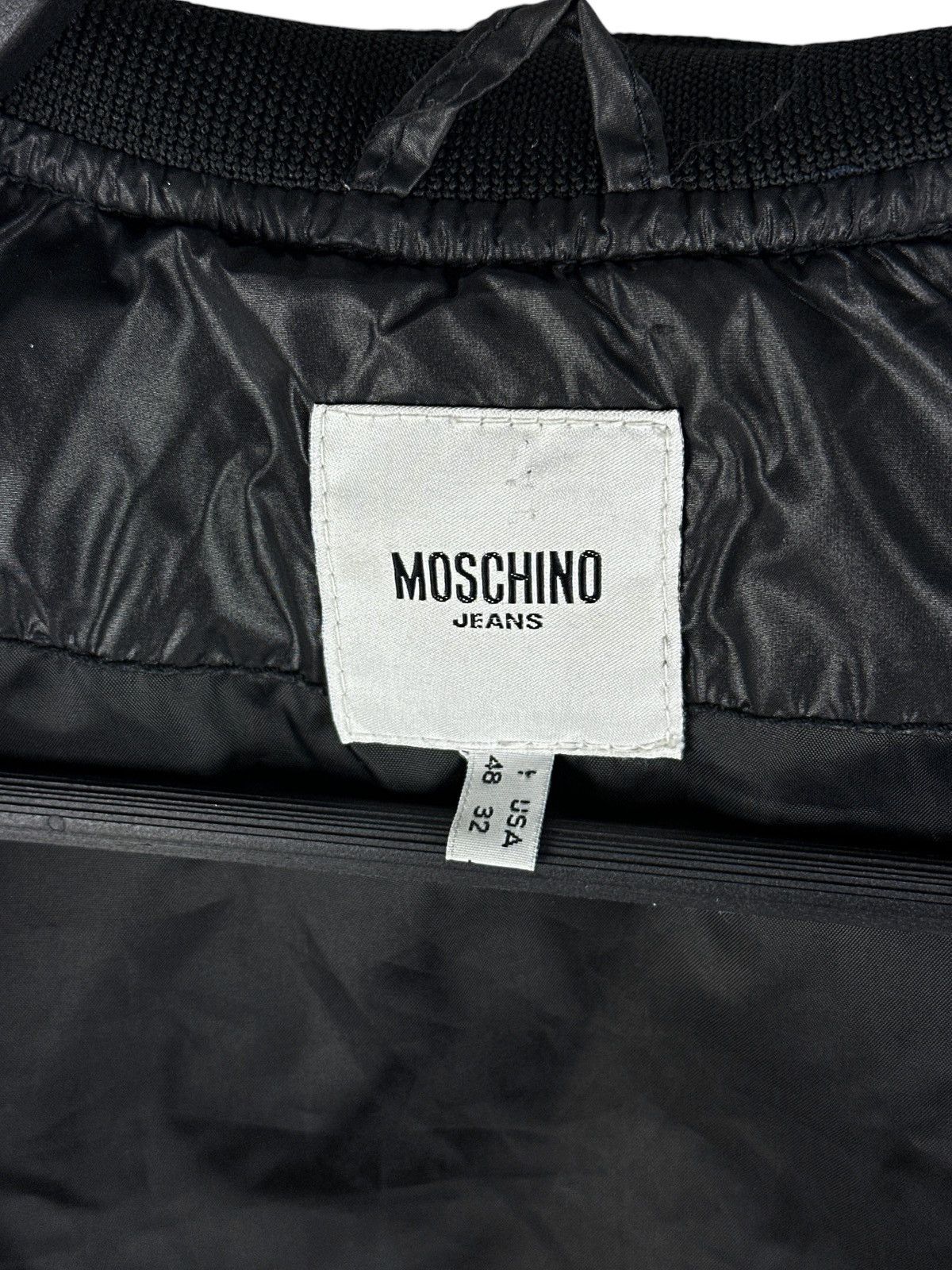 Moschino Moschino Jeans Down Puffer Vest Gilet Cropped Full Black Size US M / EU 48-50 / 2 - 10 Thumbnail