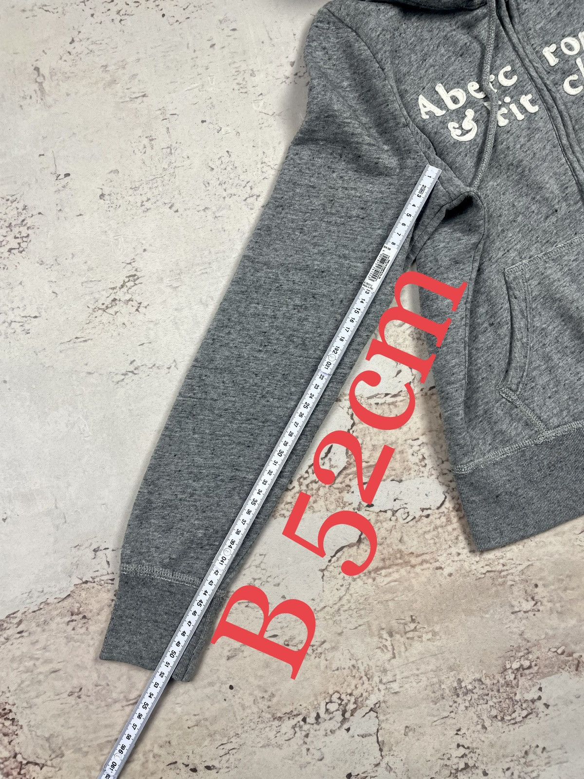 Abercrombie & Fitch Abercrombie & Fitch S Zip Hoodie Gray Old Money Classic G Size S / US 4 / IT 40 - 9 Thumbnail