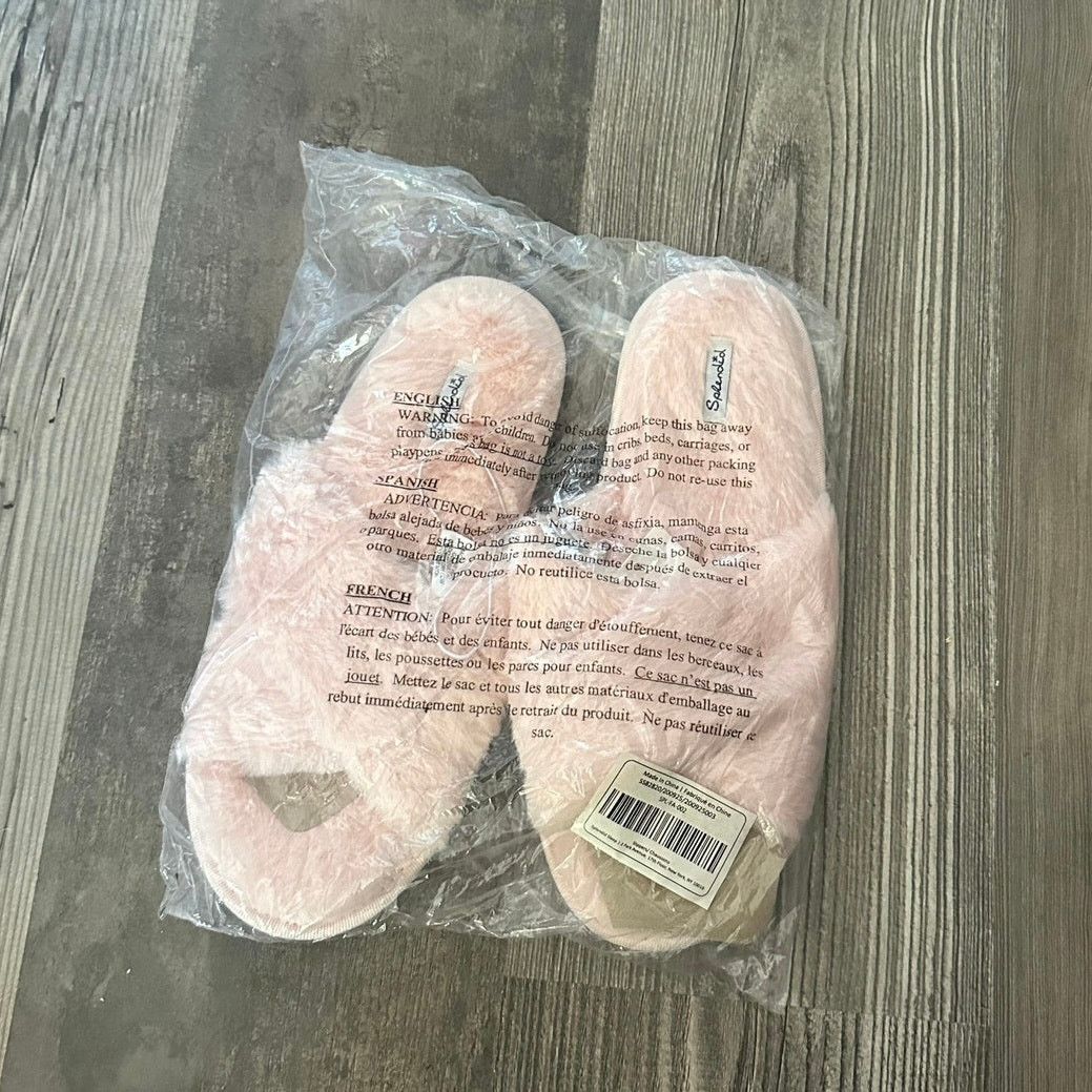 Splendid splendid pink soft indoor slipper shoes size m/l Size US 8 / IT 38 - 1 Thumbnail