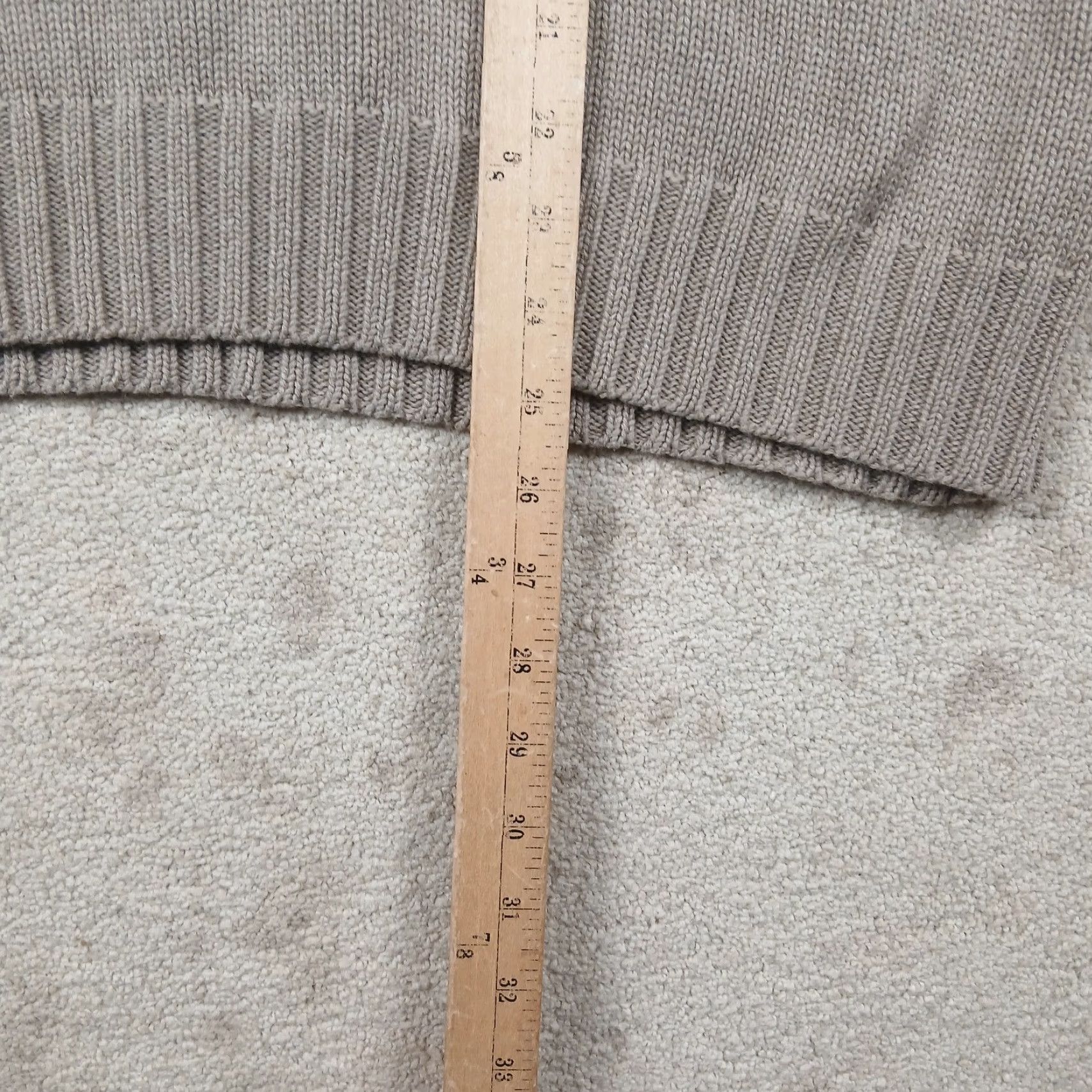 Polo Ralph Lauren Polo Ralph Lauren Sweater Vest Mens Medium Brown Vest Knit Cotton V-Neck Pockets Logo All Seasons Casual Golf Authentic Mens Size US M / EU 48-50 / 2 - 6 Thumbnail