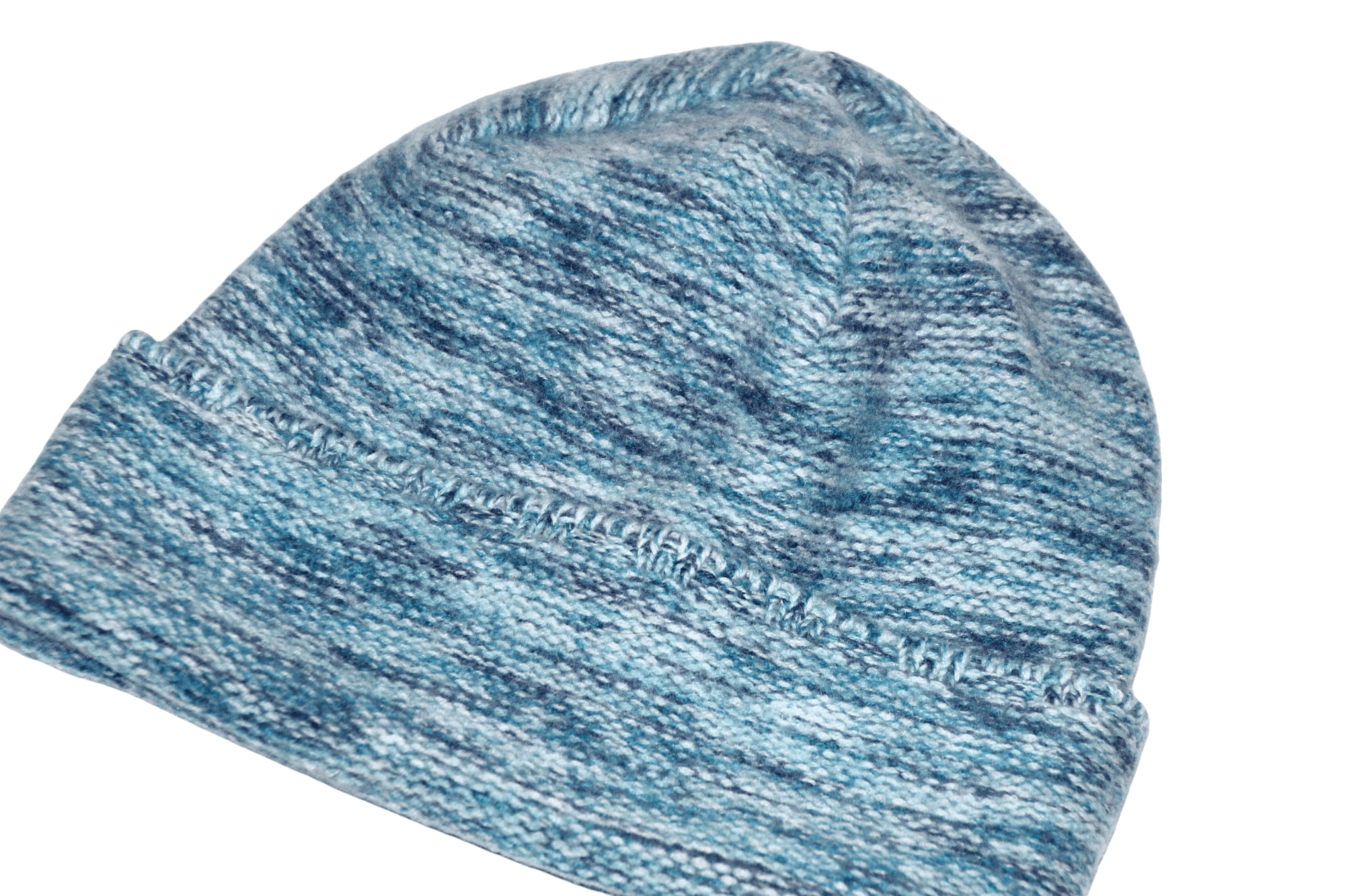Japanese Brand VTG Rodier Paris Wool Blend Intarsia Tight Knit Beanie Hat Size ONE SIZE - 2 Thumbnail