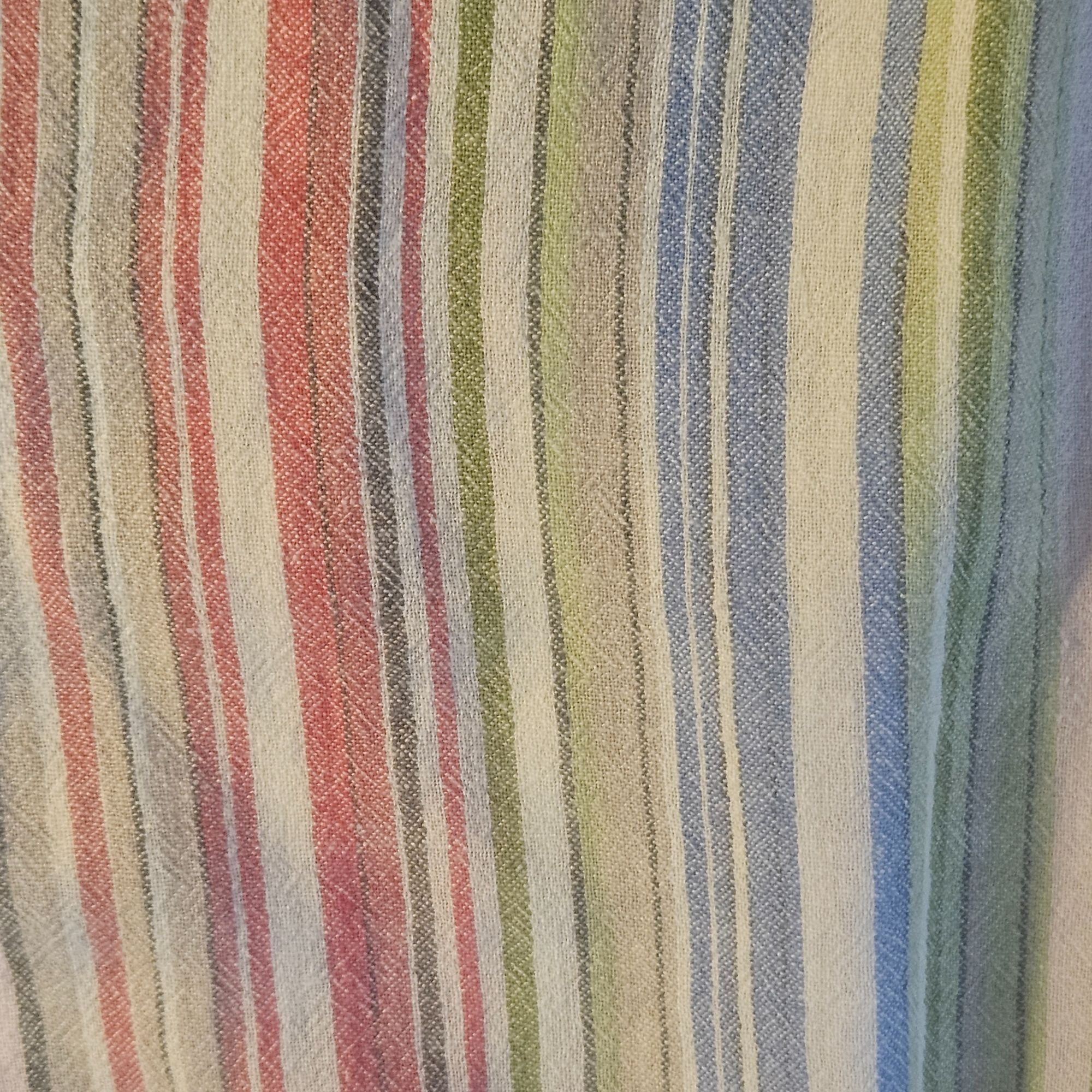 Tommy Bahama Tommy Bahama Multicolor Striped Women’s Peasant Top Coastal Size L / US 10 / IT 46 - 9 Thumbnail