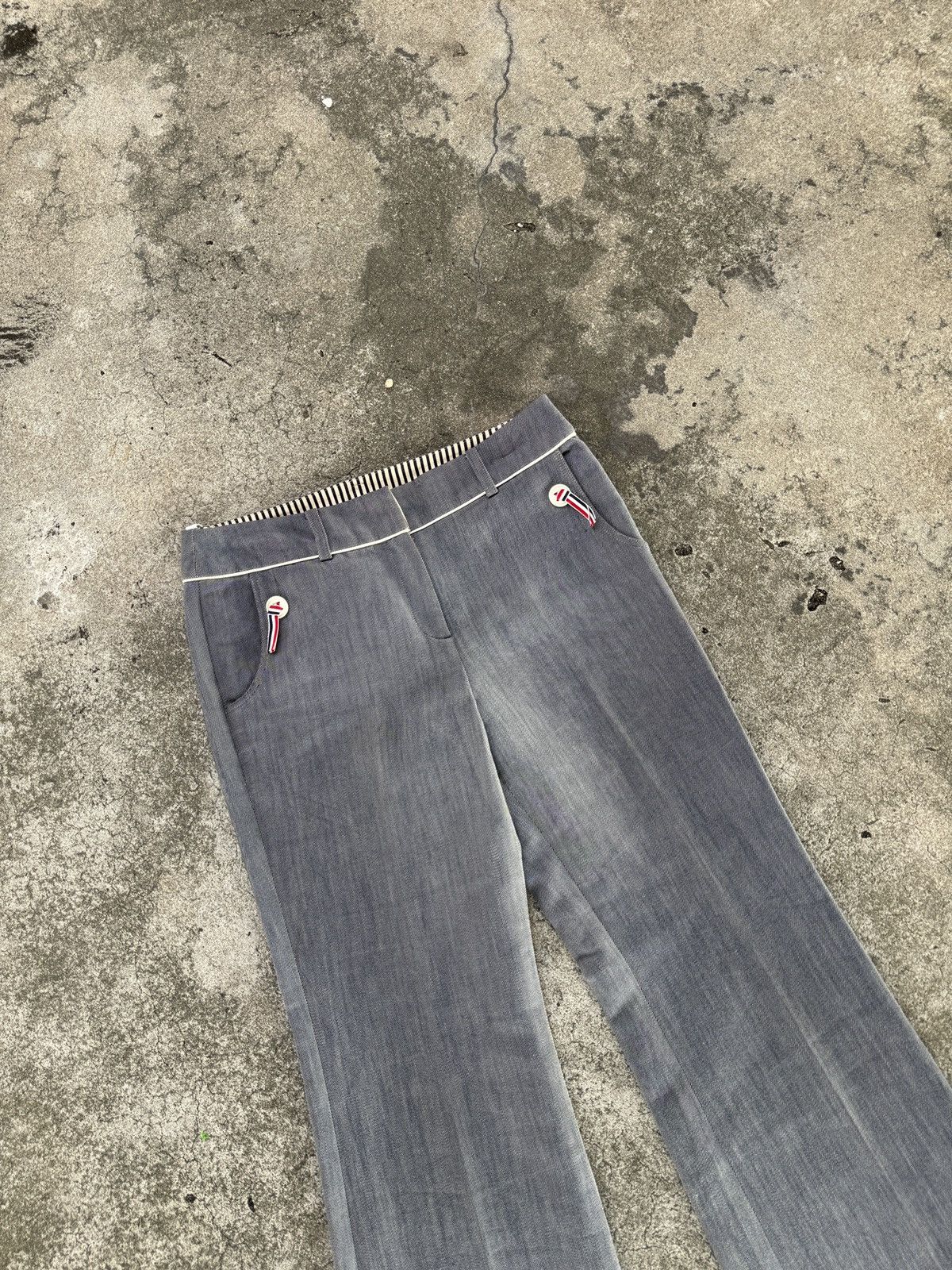 Lanvin Lanvin Sport Bootcut Classic Retro Pants Size 29" - 2 Thumbnail
