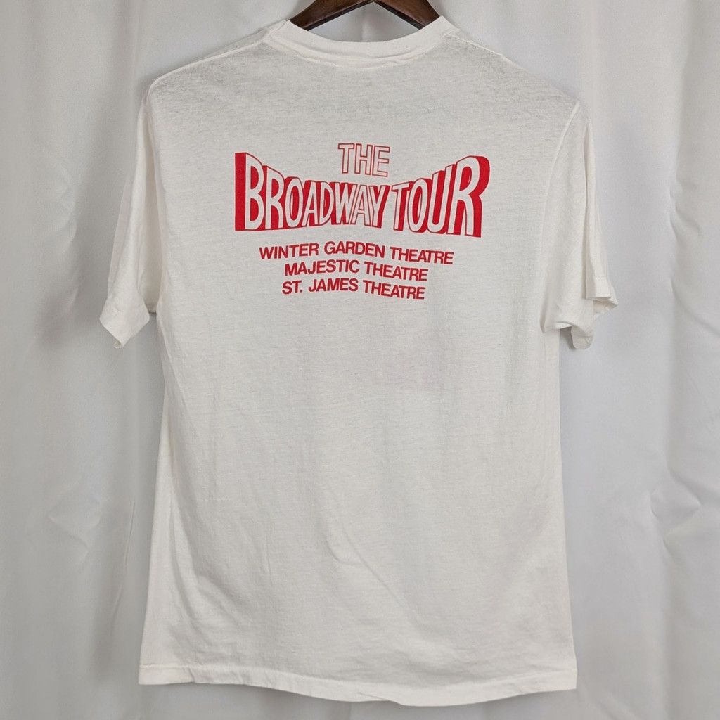 Hanes × Vintage Vintage 42nd Street Broadway Your Single Stitch T-Shirt Size US M / EU 48-50 / 2 - 3 Thumbnail