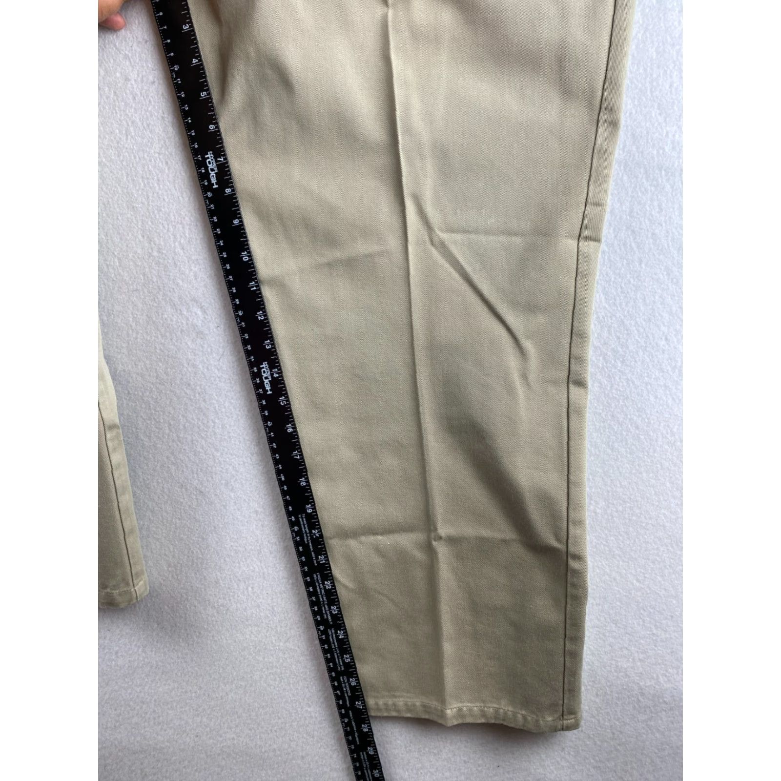 Dockers DOCKERS Mens Pants 38x30 Beige Golf Khaki Pleated Button Pockets Cotton Size US 38 / EU 54 - 5 Thumbnail