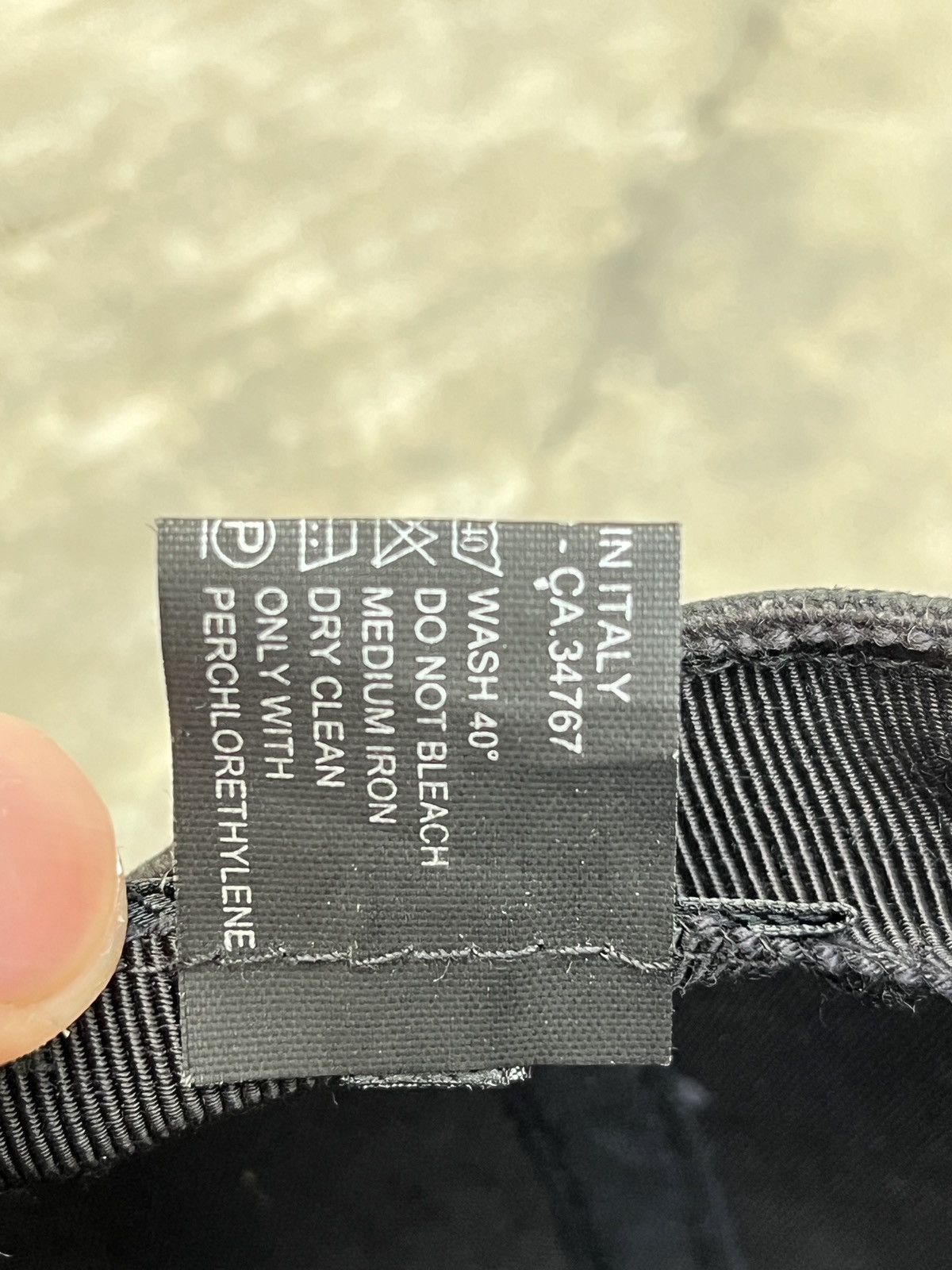 Prada 2018 Prada Monkey Waxed Baseball Cap Size ONE SIZE - 9 Thumbnail