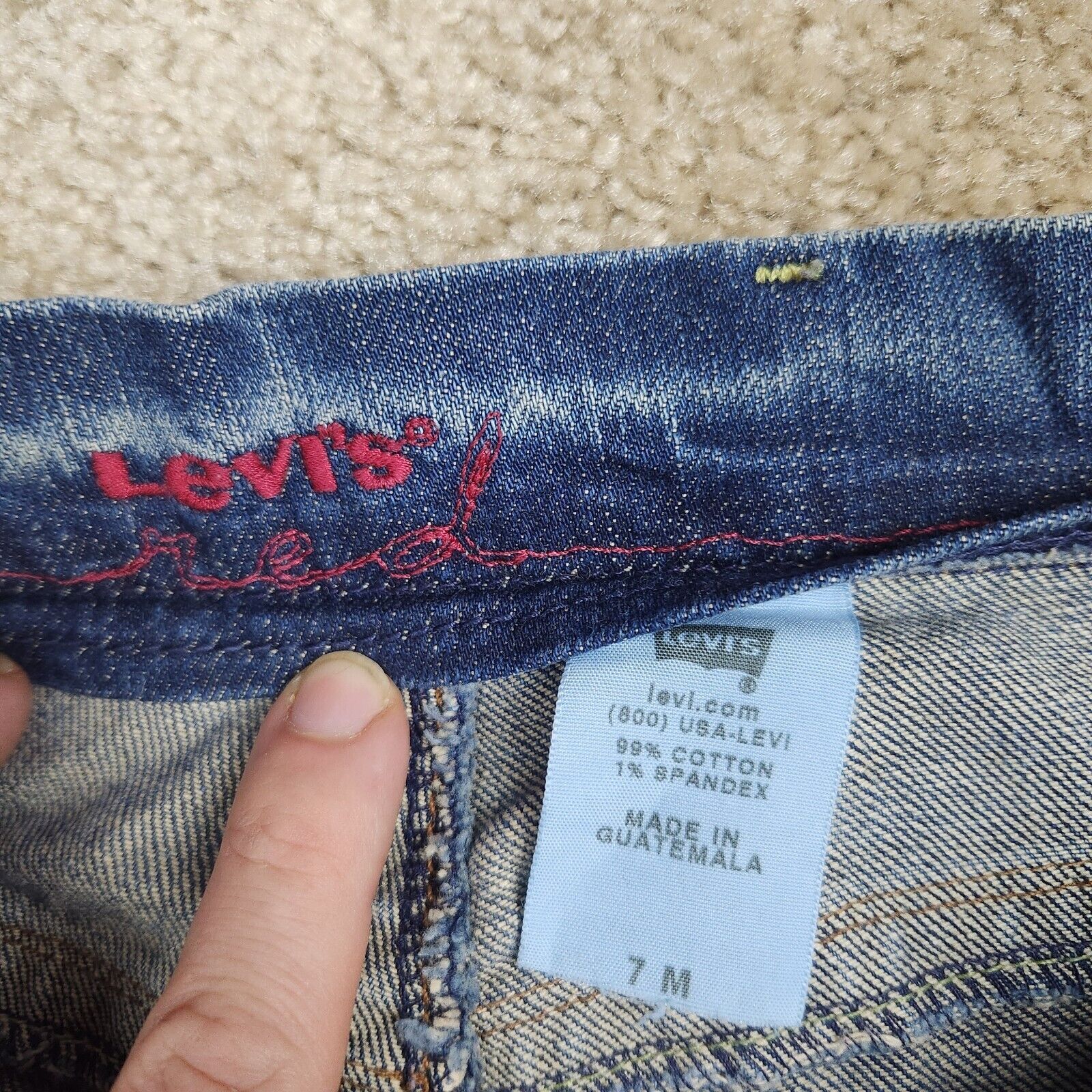 Levi's Levi's Red Collection Limited Edition Bootcut Jeans 7M 984 Size 34" / US 12 / IT 48 - 3 Thumbnail