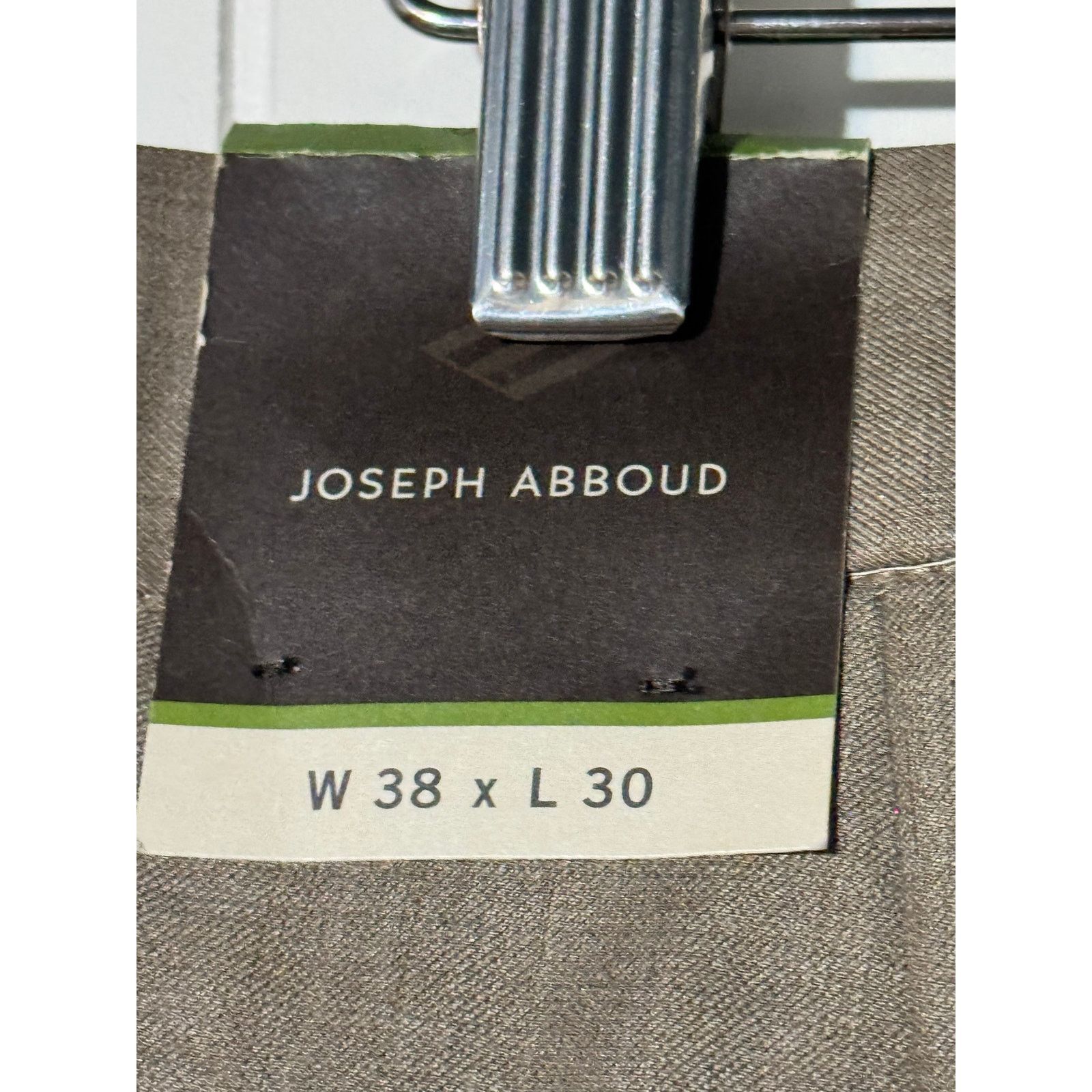Joseph Abboud Joseph Abboud Trouser Mens Pleated Dress Pants Taupe 36X30 Size US 36 / EU 52 - 9 Thumbnail