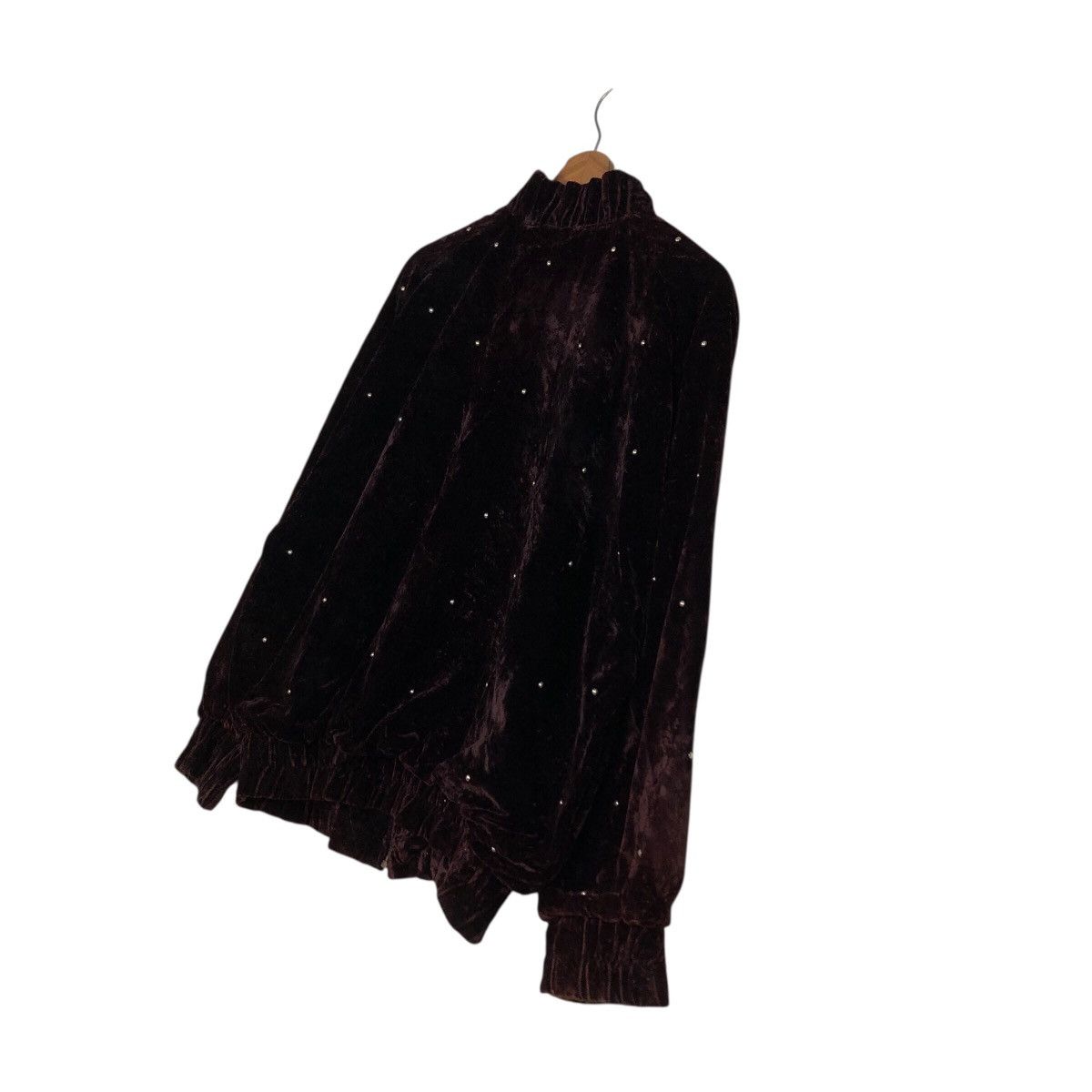Japanese Brand 📌Vintage Velvet Bombet Jacket Hei Rim Issey Miyake Size US M / EU 48-50 / 2 - 11 Thumbnail