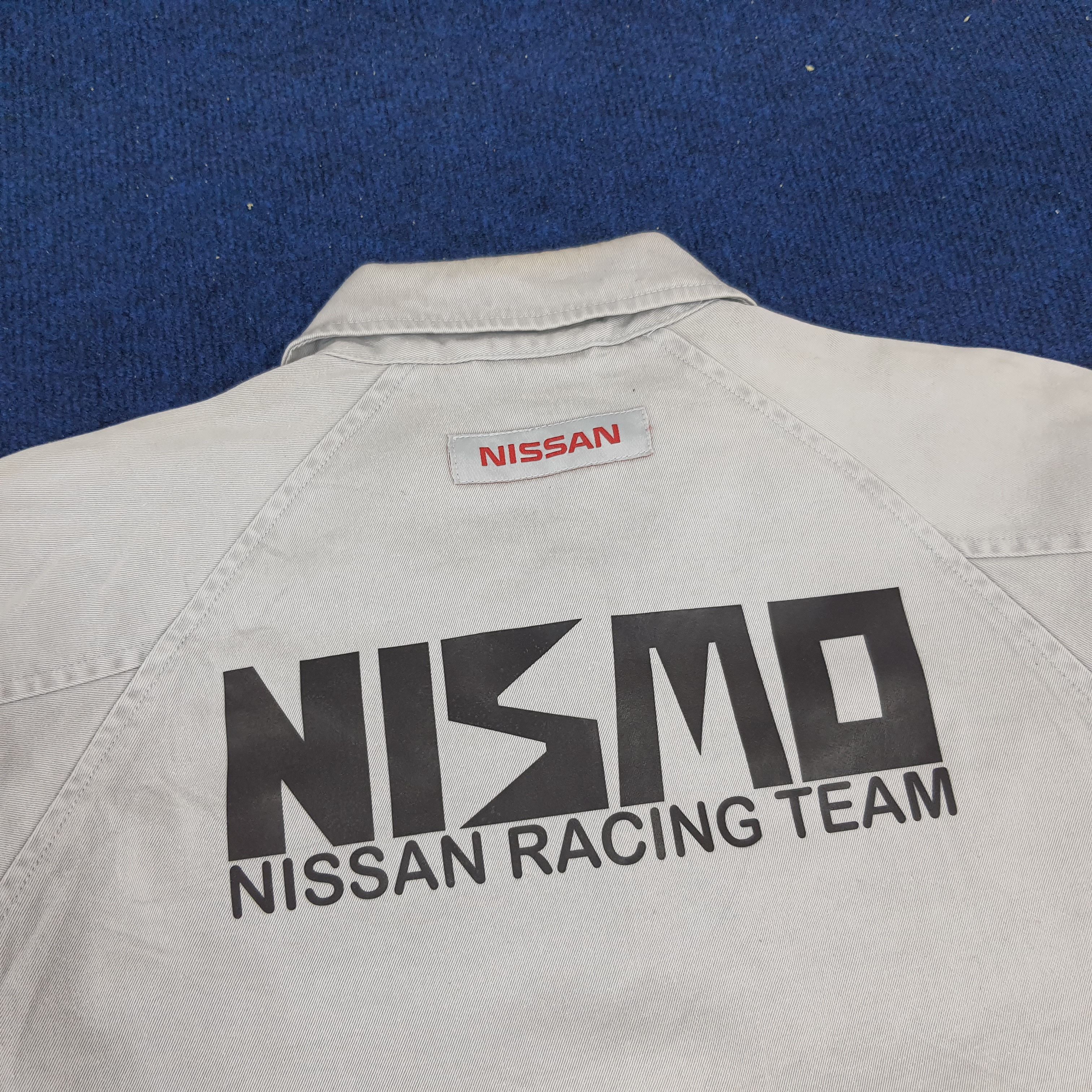 Japanese Brand × Vintage Vintage NISMO Nissan Racing Team Japan Motorsports Jacket Size US M / EU 48-50 / 2 - 2 Thumbnail