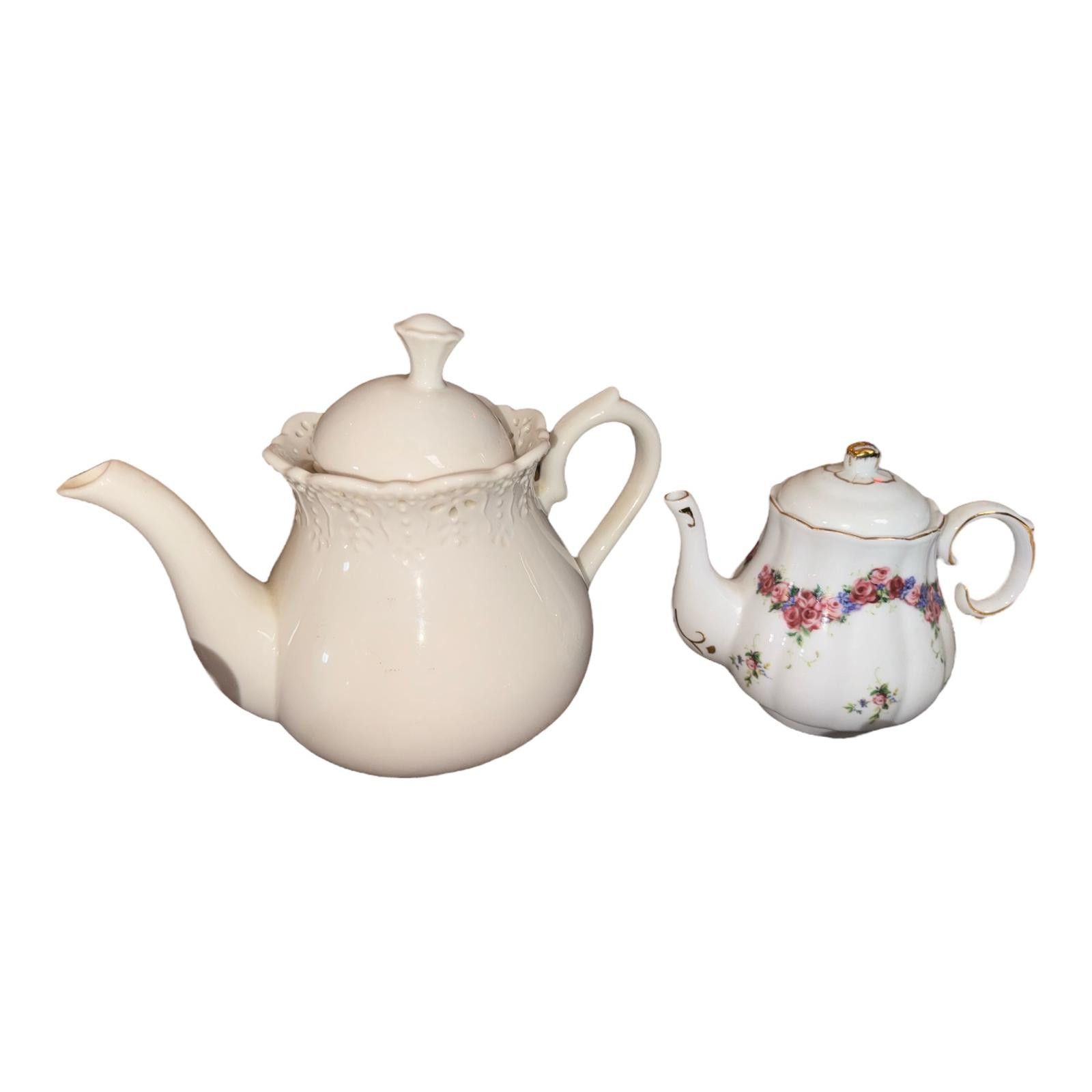 Unknown London Vintage Assorted Porcelain Miniature Teapot Collection Size ONE SIZE - 6 Thumbnail