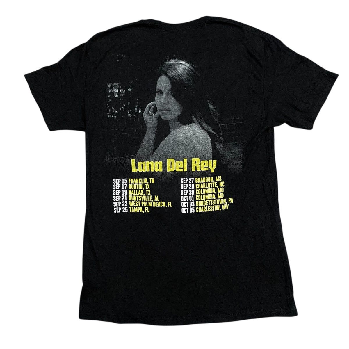Band Tees Lana Del Rey 2023 US Tour Concert Tee Double Sided Graphic Size US S / EU 44-46 / 1 - 10 Thumbnail