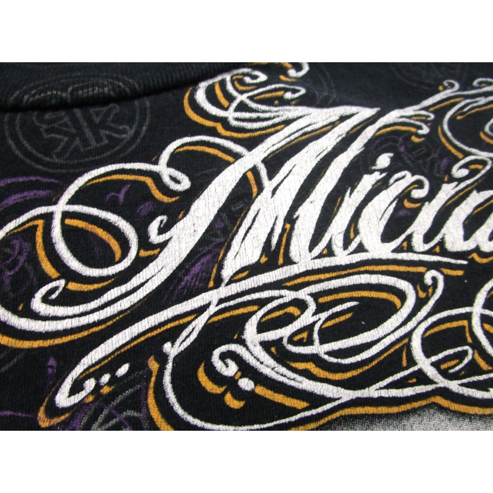 Gildan VINTAGE Gildan Alicia Keys Music Tour T-Shirt Mens Large Black Graphic Print 2000s Rock Goth Grunge Size US L / EU 52-54 / 3 - 5 Thumbnail