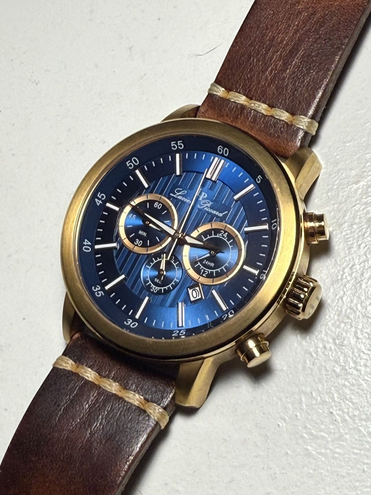 Lucien Piccard Lucien Piccard 2 Gold watch Size ONE SIZE - 1 Thumbnail