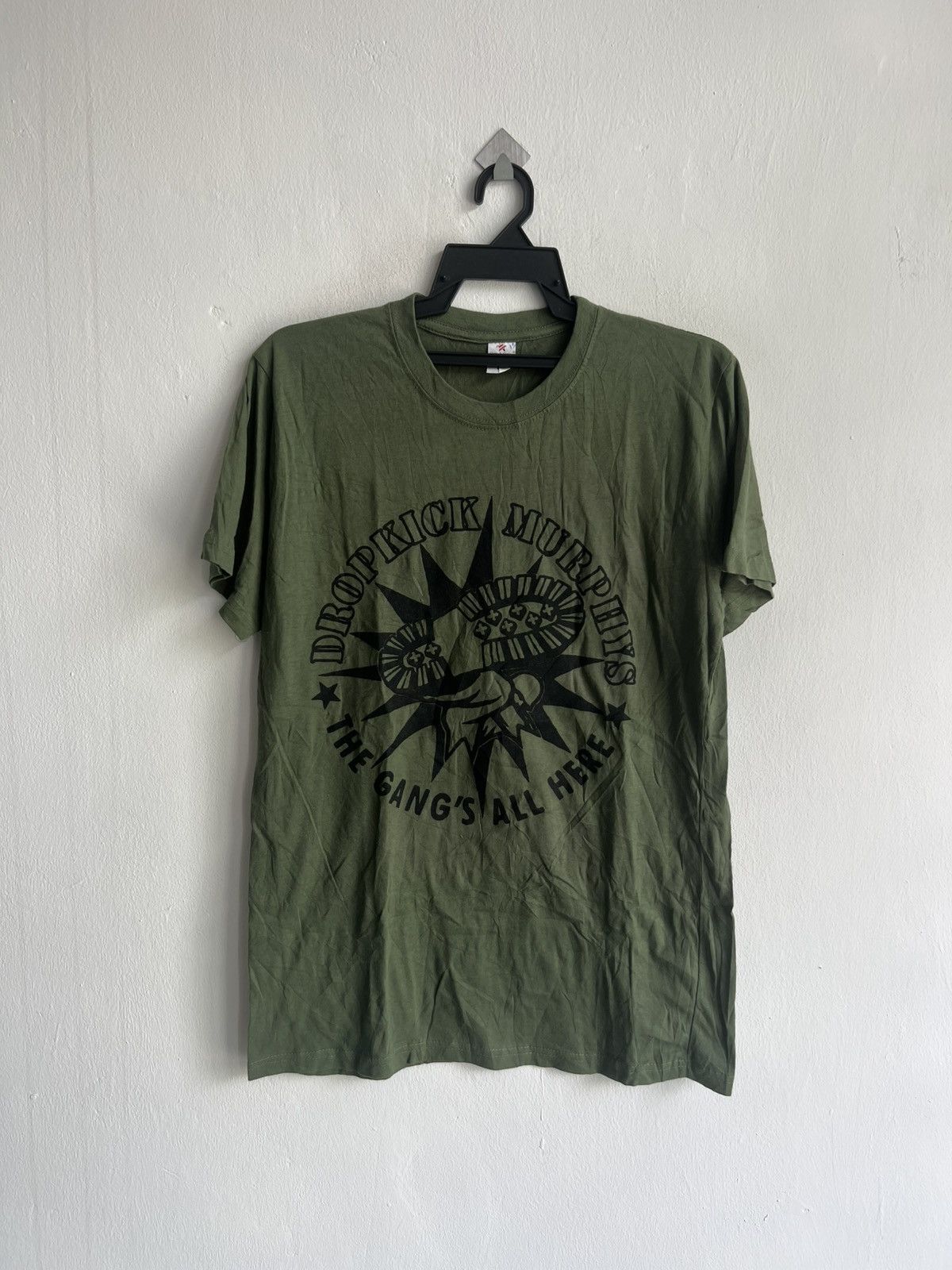 Vintage Dropkick Murphy & Gangs All Here 2020 UK Tour Shirt