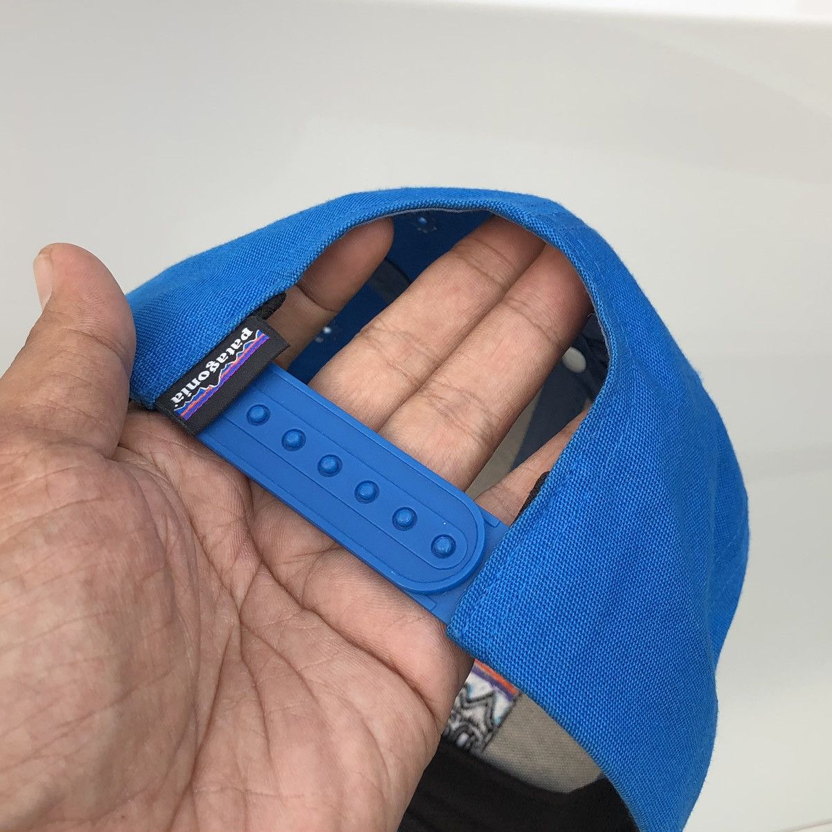 Patagonia Patagonia Embroidery Logo Blue SnapBack Trucker Hat Size ONE SIZE - 4 Thumbnail