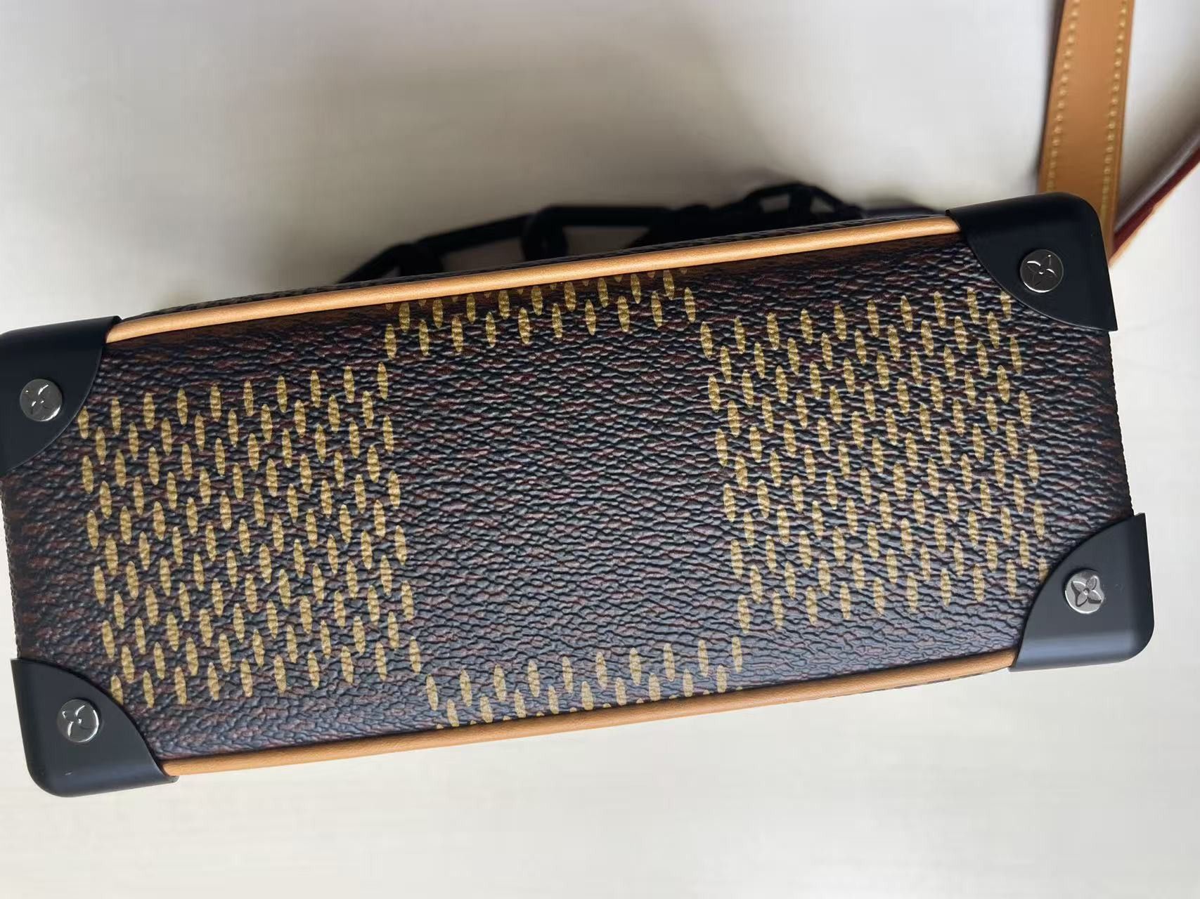 Louis Vuitton Louis Vuitton Nigo Giant Damier Ebene Mini Soft Trunk Size ONE SIZE - 6 Thumbnail