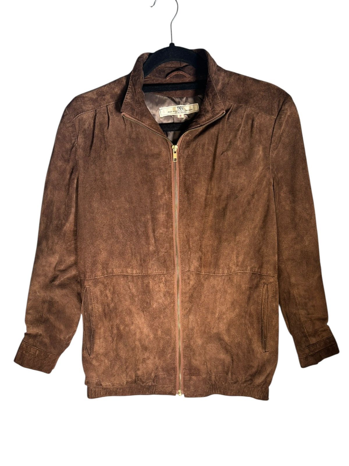 Vintage Vintage suede leather jacket Size US S / EU 44-46 / 1 - 1 Thumbnail