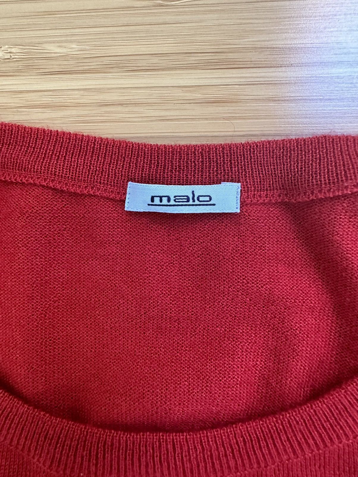 Malo MALO Cashmere Silk Crew Neck Pullover Size: US 46 IT 56 Size US XL / EU 56 / 4 - 6 Thumbnail