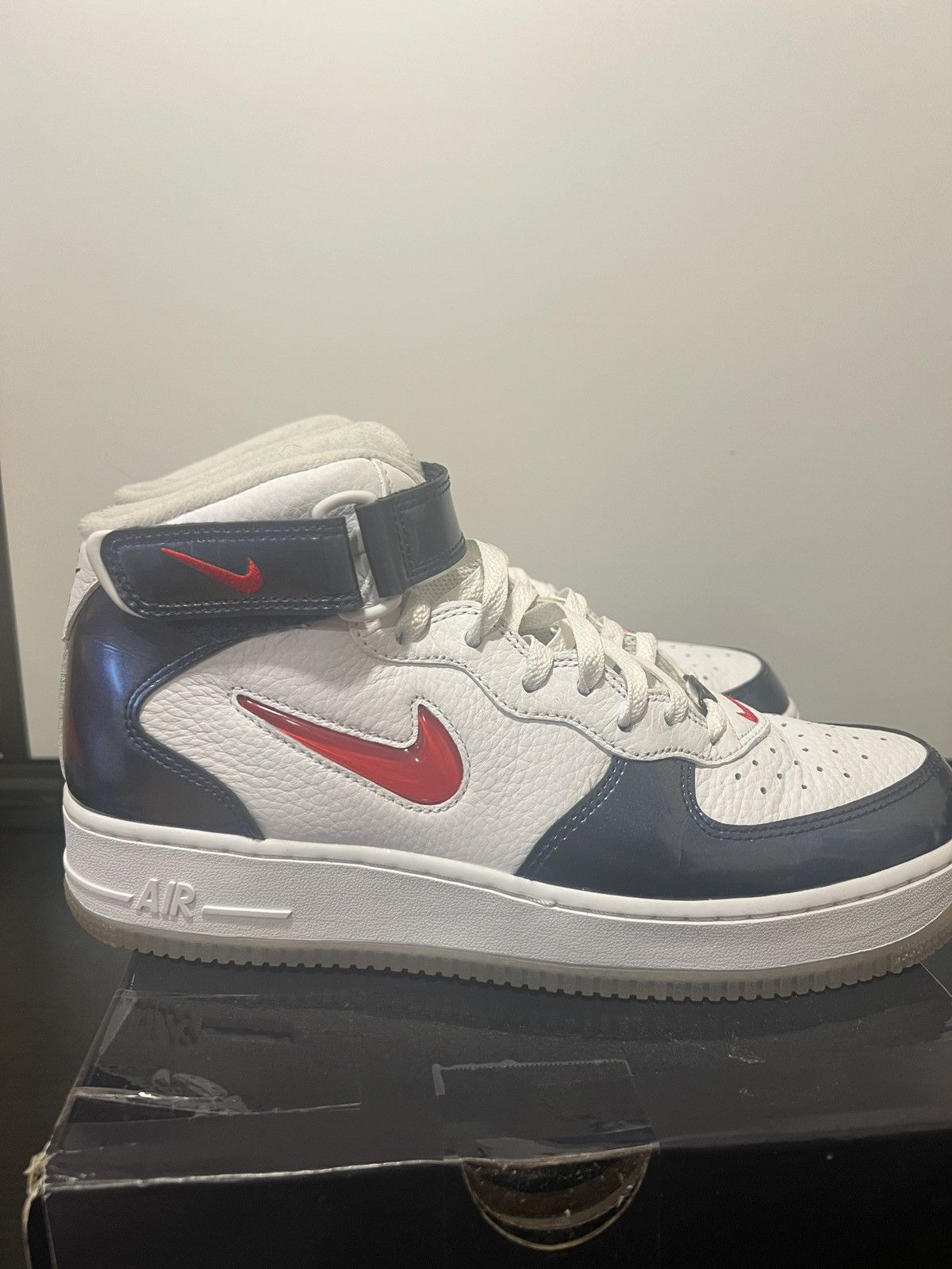 Nike SIZE 9.5 MEN - Nike Air Force 1 QS Mid Independence Day Size US 9.5 / EU 42-43 - 3 Thumbnail