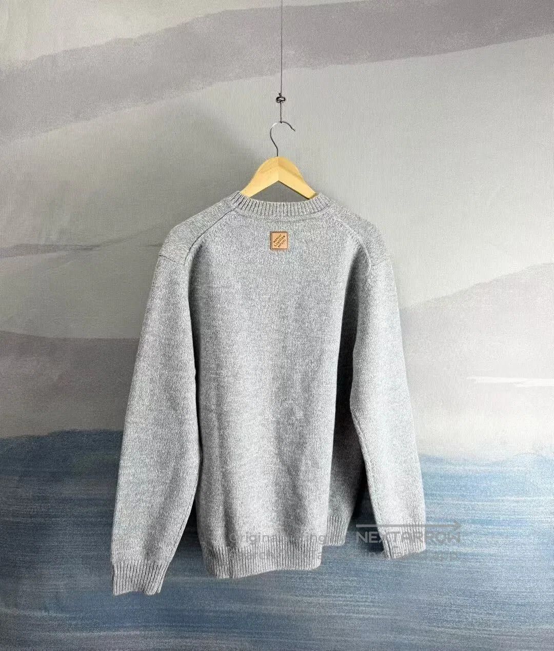 Other Louis Vuitton Gray Fox Pattern Cashmere Sweater. Size US M / EU 48-50 / 2 - 2 Thumbnail
