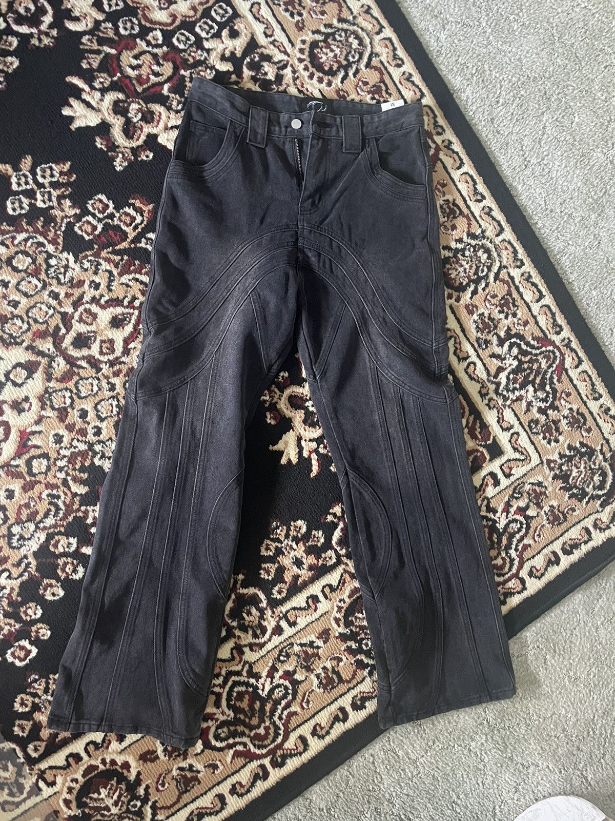 Japanese Brand × Vintage WAVE DENIM Size 32" / US 10 / IT 46 - 1 Thumbnail