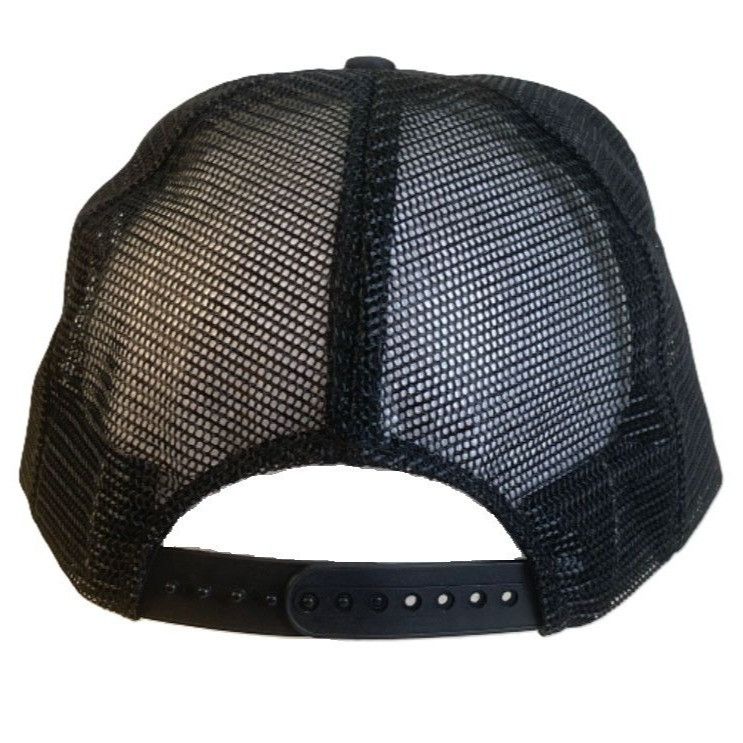 Handmade Trucker Hat w/ Crochet Flamingo Granny Square Style Adjustab Size ONE SIZE - 7 Thumbnail
