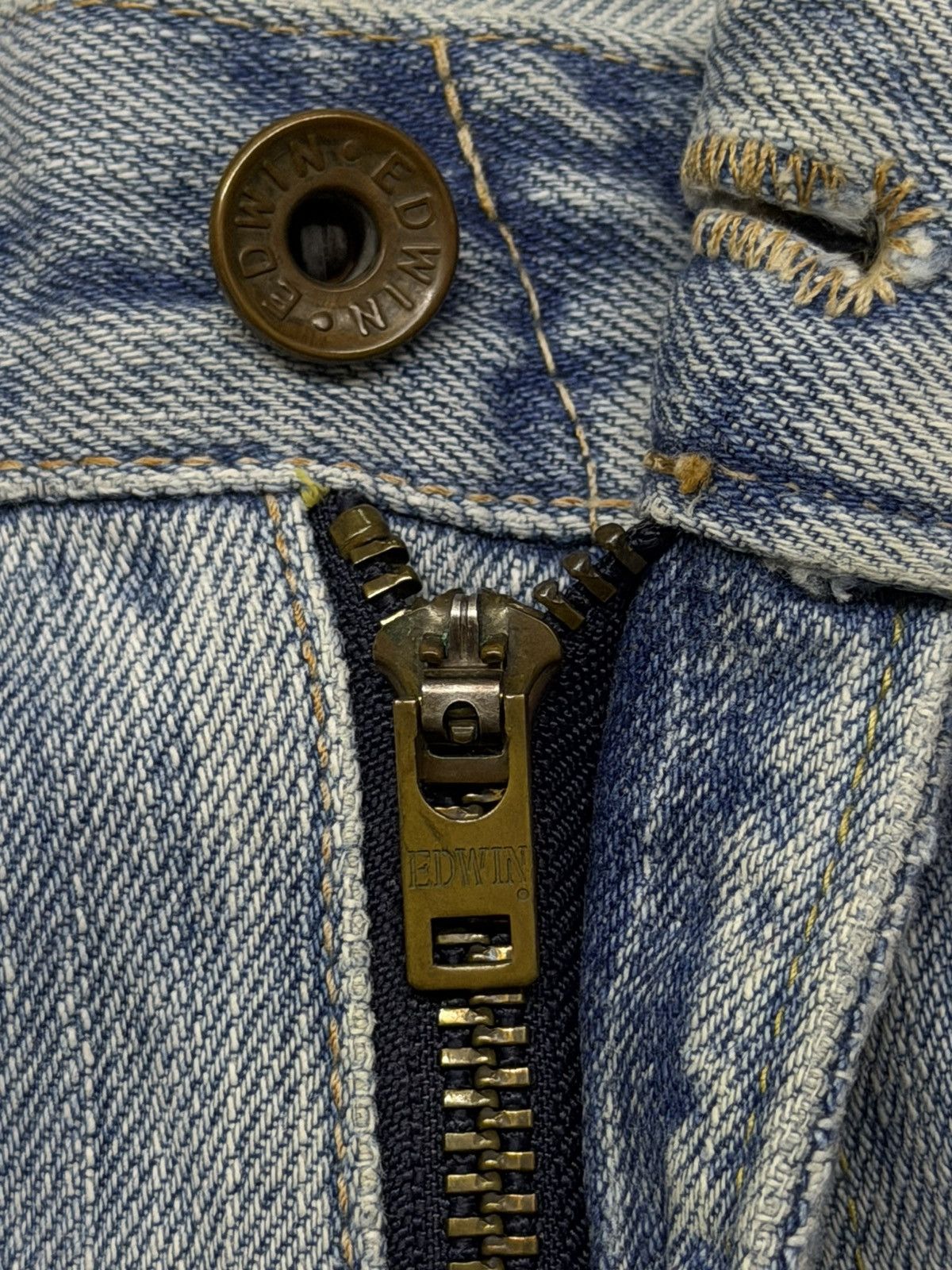Edwin Vintage EDWIN 505XX Selvedge Denim Jeans Japan | W29 Size US 29 - 12 Thumbnail