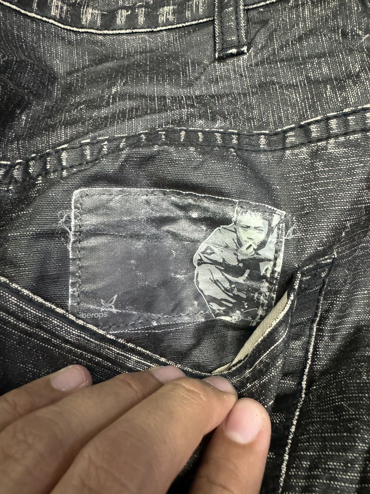 Fiberops × If Six Was Nine × Japanese Brand FIBEROPS WAXED JEANS STRAIGHT CUT Size US 36 / EU 52 - 11 Thumbnail