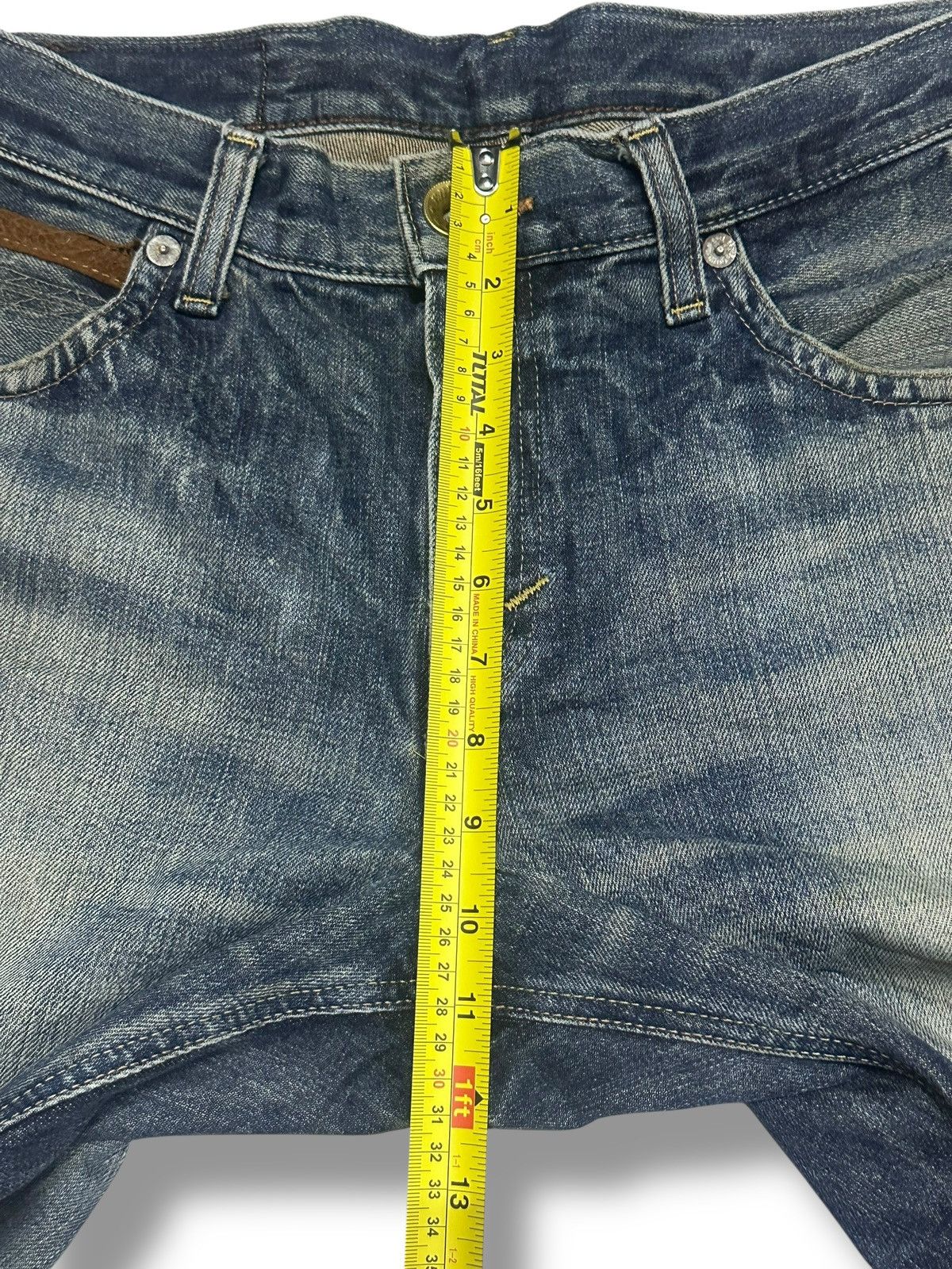 Edwin Edwin Exclusive Vintage Baggy Loose Distressed & Faded Wash Size US 34 / EU 50 - 14 Thumbnail