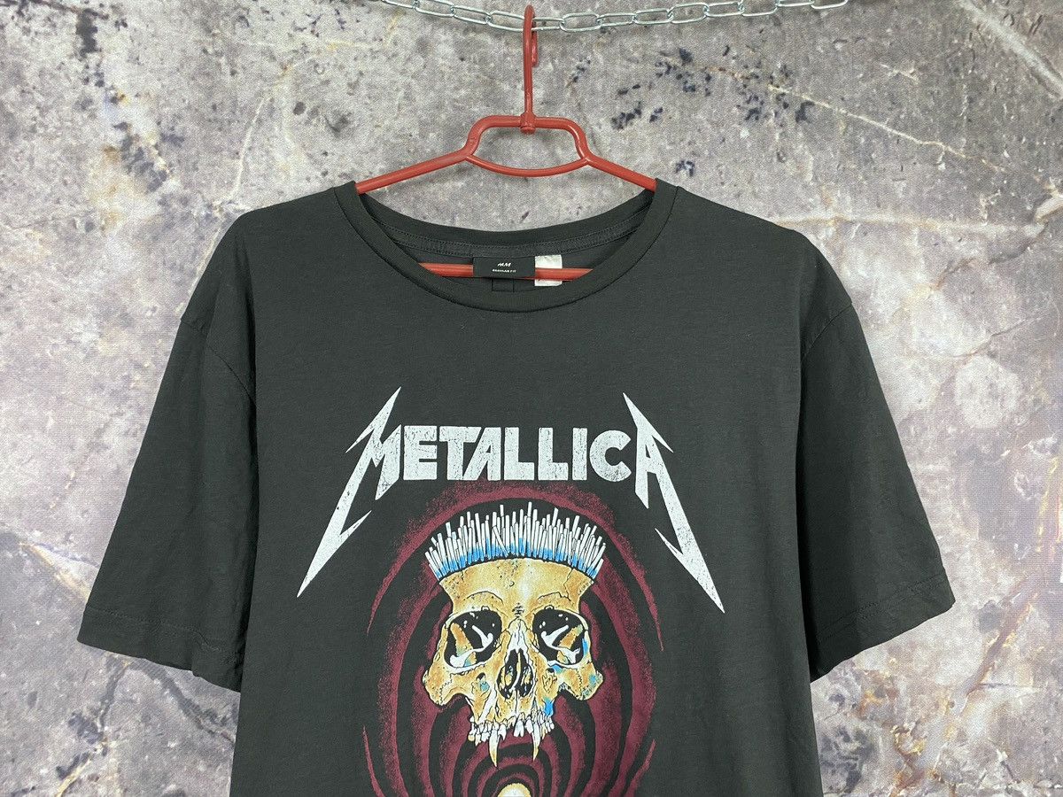 H&M × Metallica Men’s Metallica T-Shirt Rock Band Size XL Size US XL / EU 56 / 4 - 2 Thumbnail