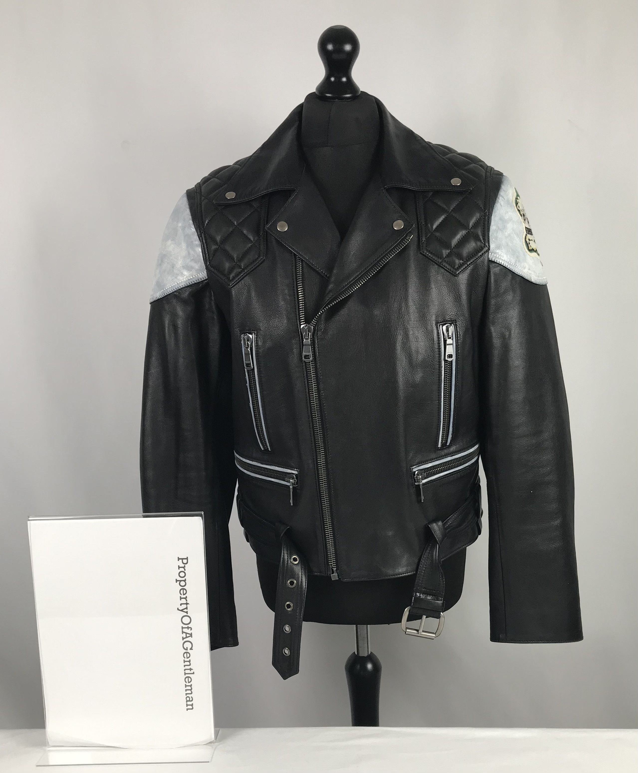 Gucci Gucci Leather Jacket Size US L / EU 52-54 / 3 - 1 Thumbnail