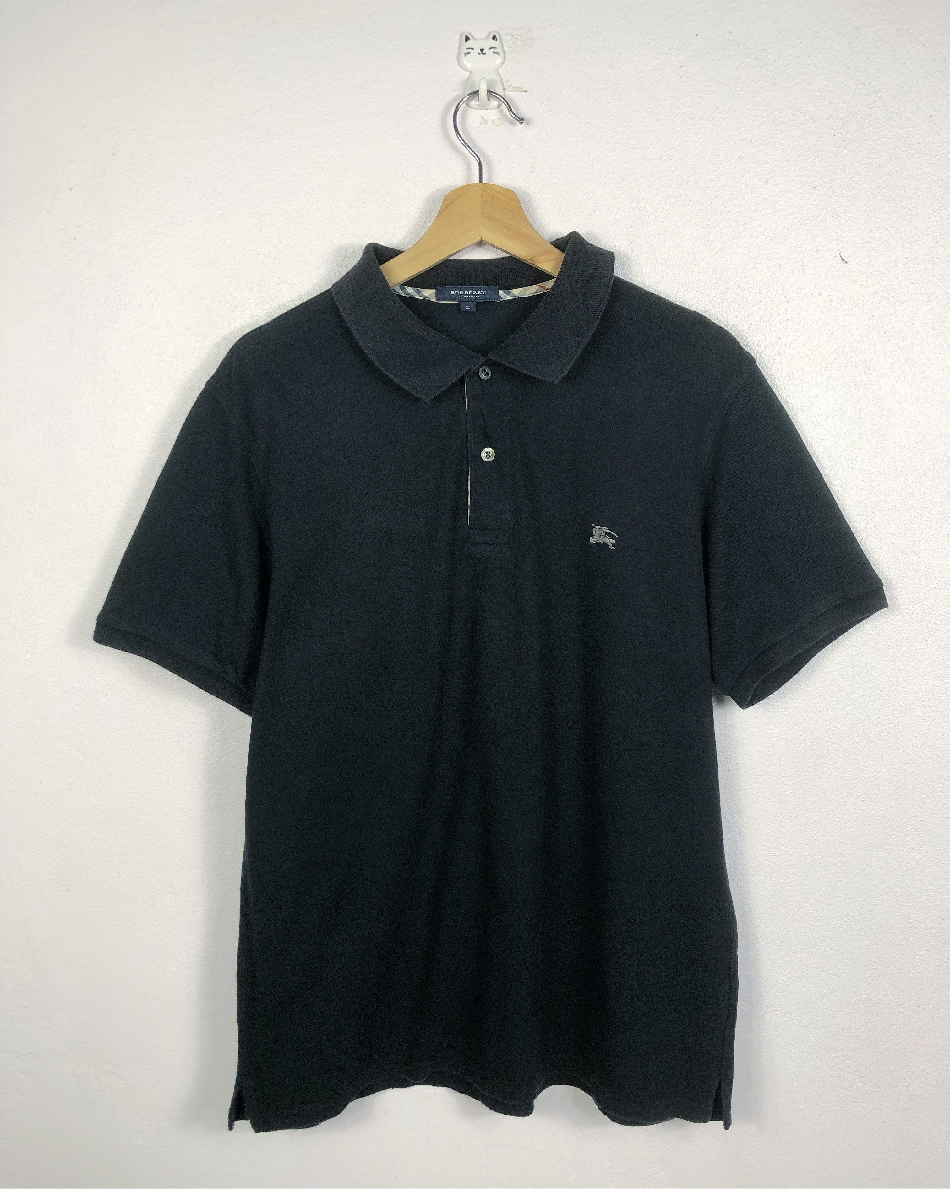 Burberry Rare Burberry London Polo Tee Size US L / EU 52-54 / 3 - 1 Thumbnail