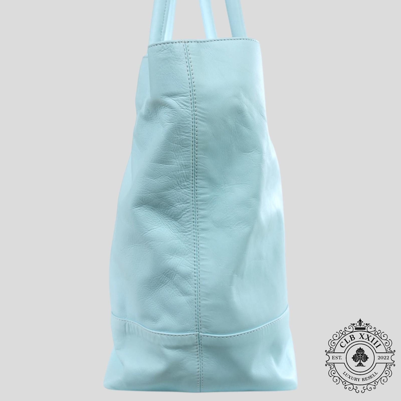 Chrome Hearts Chrome Hearts Star Patch Leather Tote Bag in Blue Size ONE SIZE - 5 Thumbnail