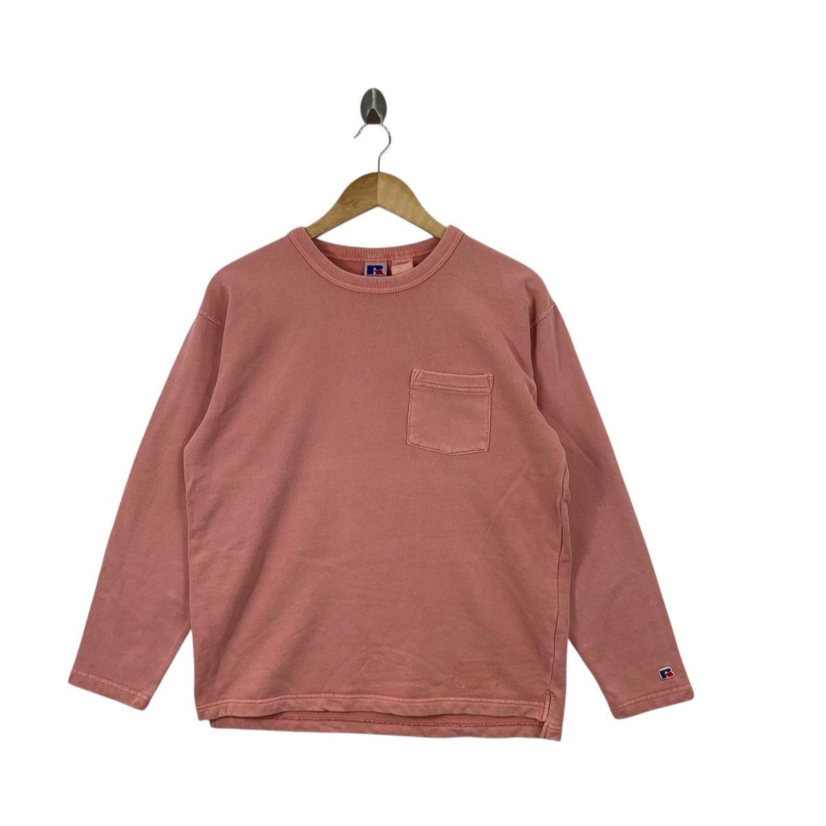 Russell Athletic Vintage RUSSELL ATHLETIC Pocket Plain Design Pastel Size M / US 6-8 / IT 42-44 - 3 Thumbnail