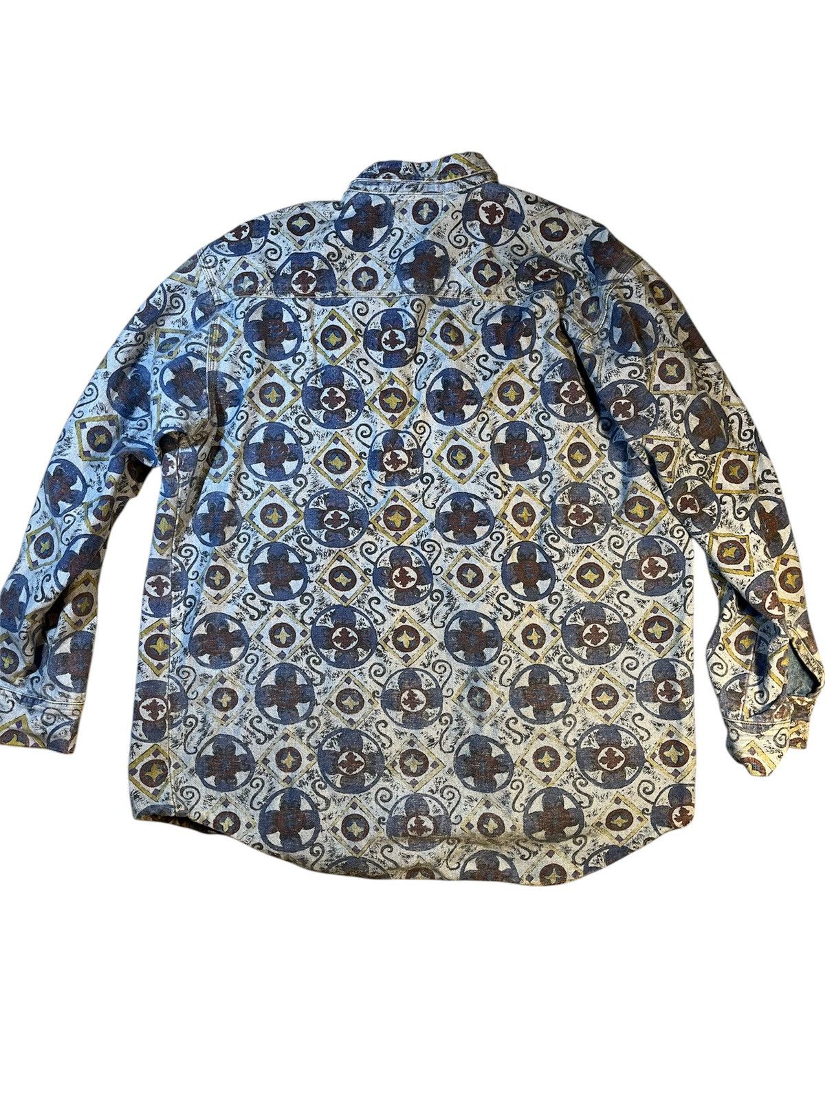 Vintage Denim button-up Size US L / EU 52-54 / 3 - 5 Thumbnail