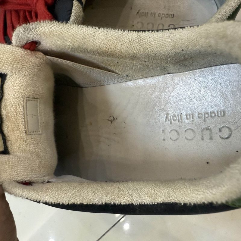 Gucci Gucci Screener GG Suede Fashion Sneakers - Size US 8 / EU 41 - 5 Thumbnail