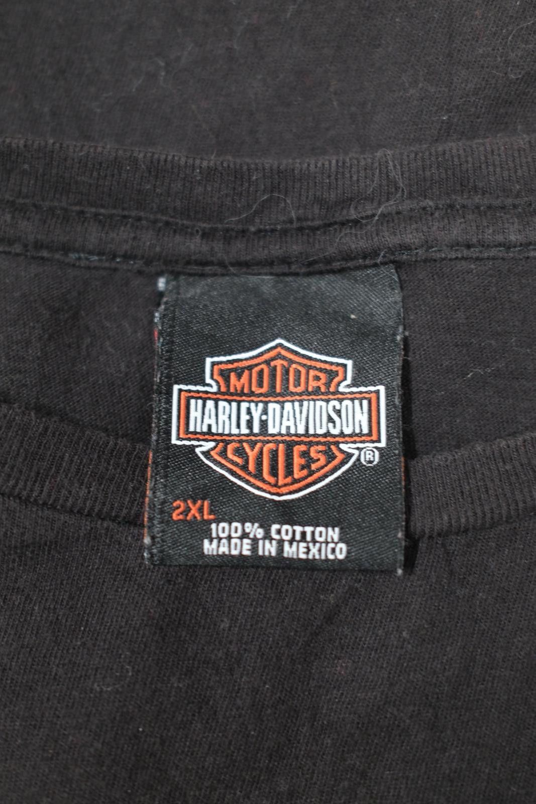 Harley Davidson 2010's Harley Davidson Wabash Valley Terre Haute, IN T-Shirt Size XXL / US 16-18 / IT 52-54 - 8 Thumbnail