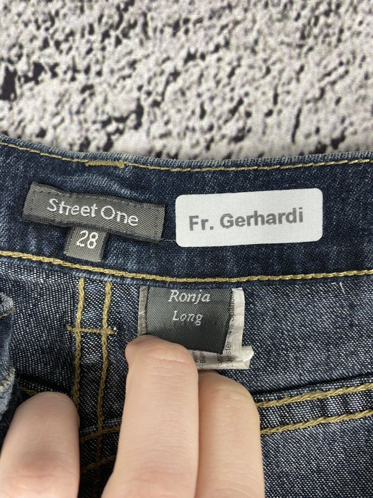 Vintage Vintage Y2K 00s bootcut faded jeans streetwear Size 28" / US 6 / IT 42 - 7 Thumbnail