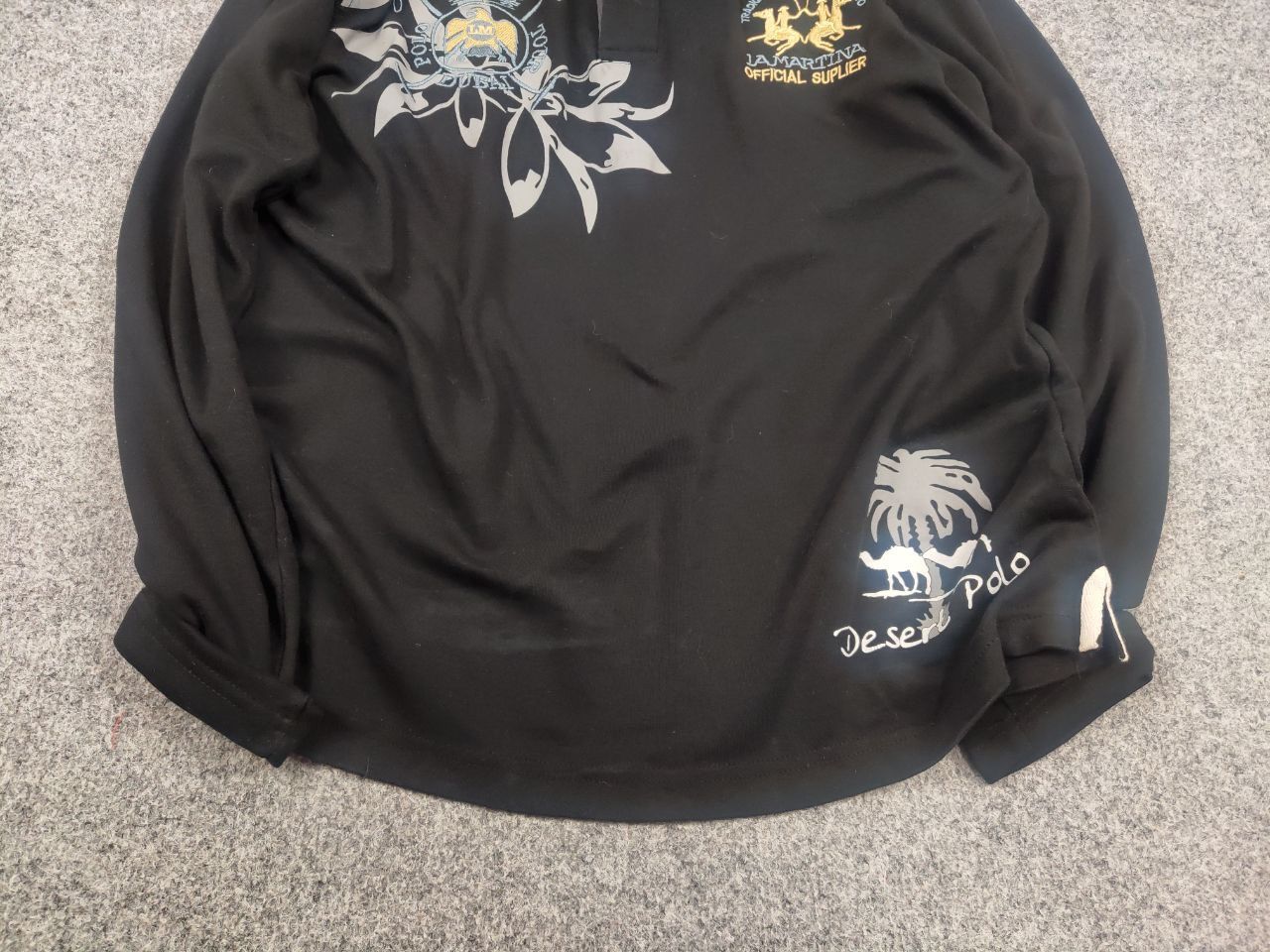 La Martina La Martina Vintage Dubai Logo Long sleeve Polo Ralph lauren Size US L / EU 52-54 / 3 - 6 Thumbnail