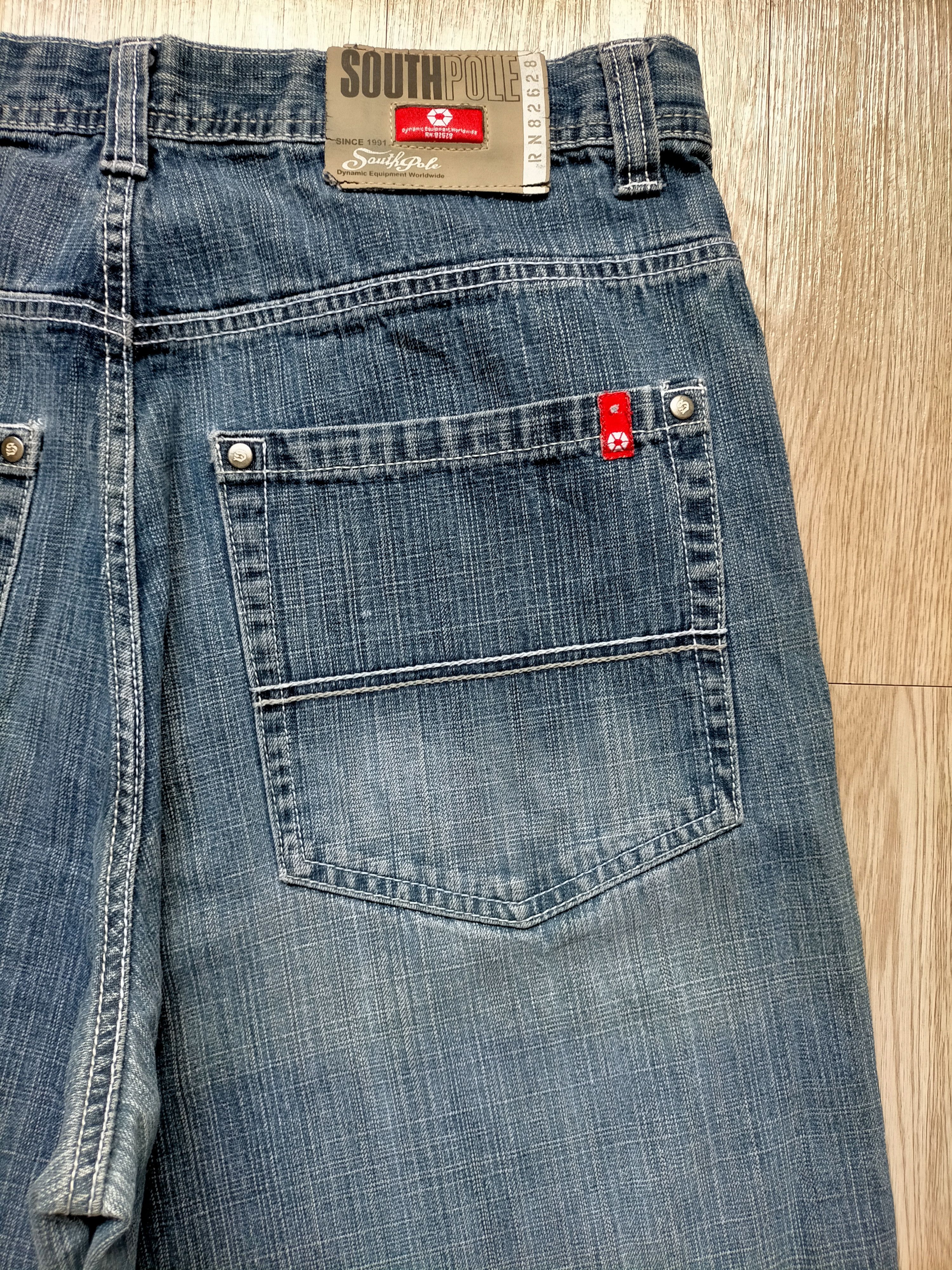 Southpole Vintage 90s Southpole Baggy Denim Size US 36 / EU 52 - 11 Thumbnail