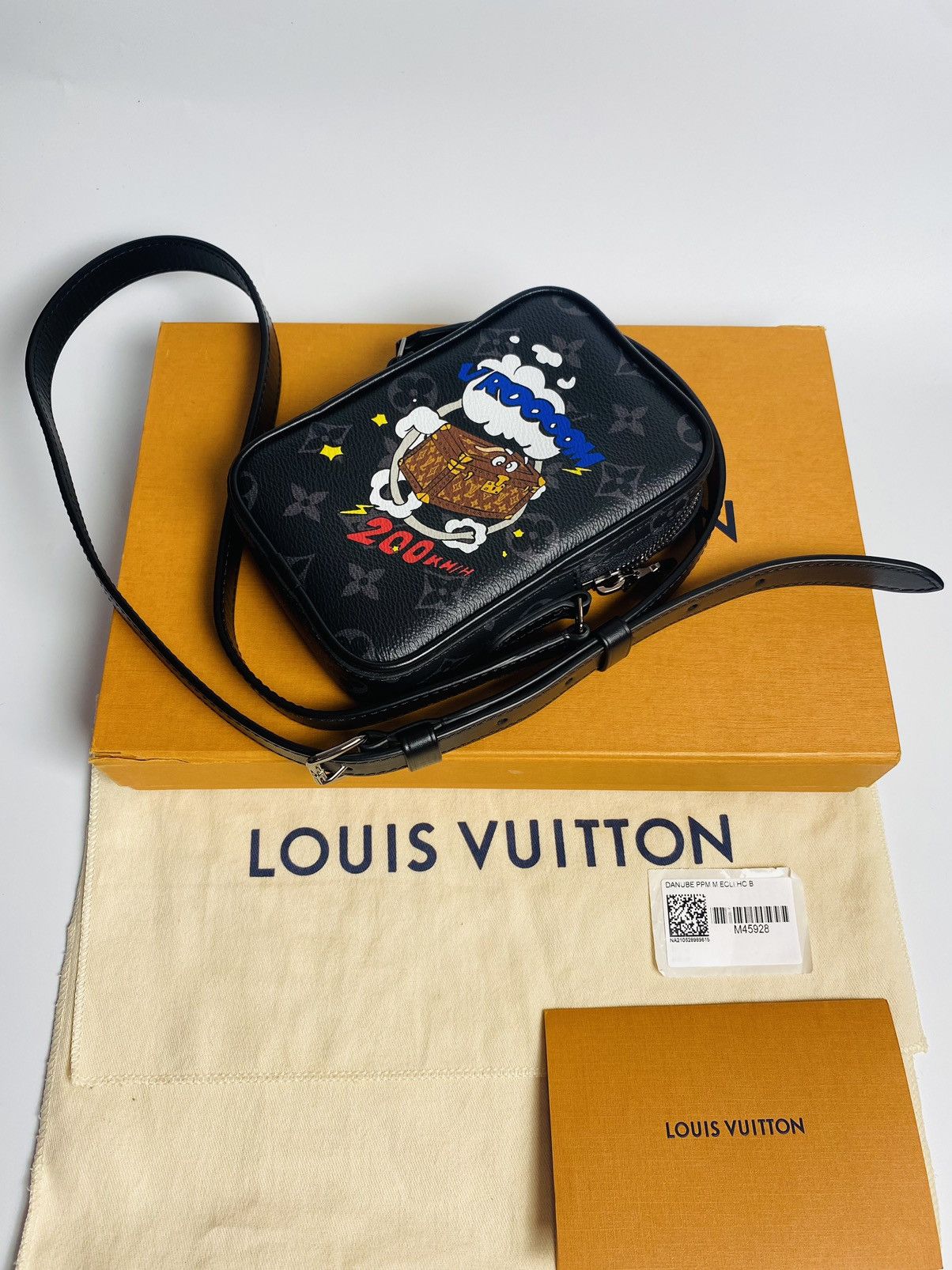 Louis Vuitton Louis Vuitton Monogram Eclipse Vroom Danube Bag Size ONE SIZE - 1 Thumbnail