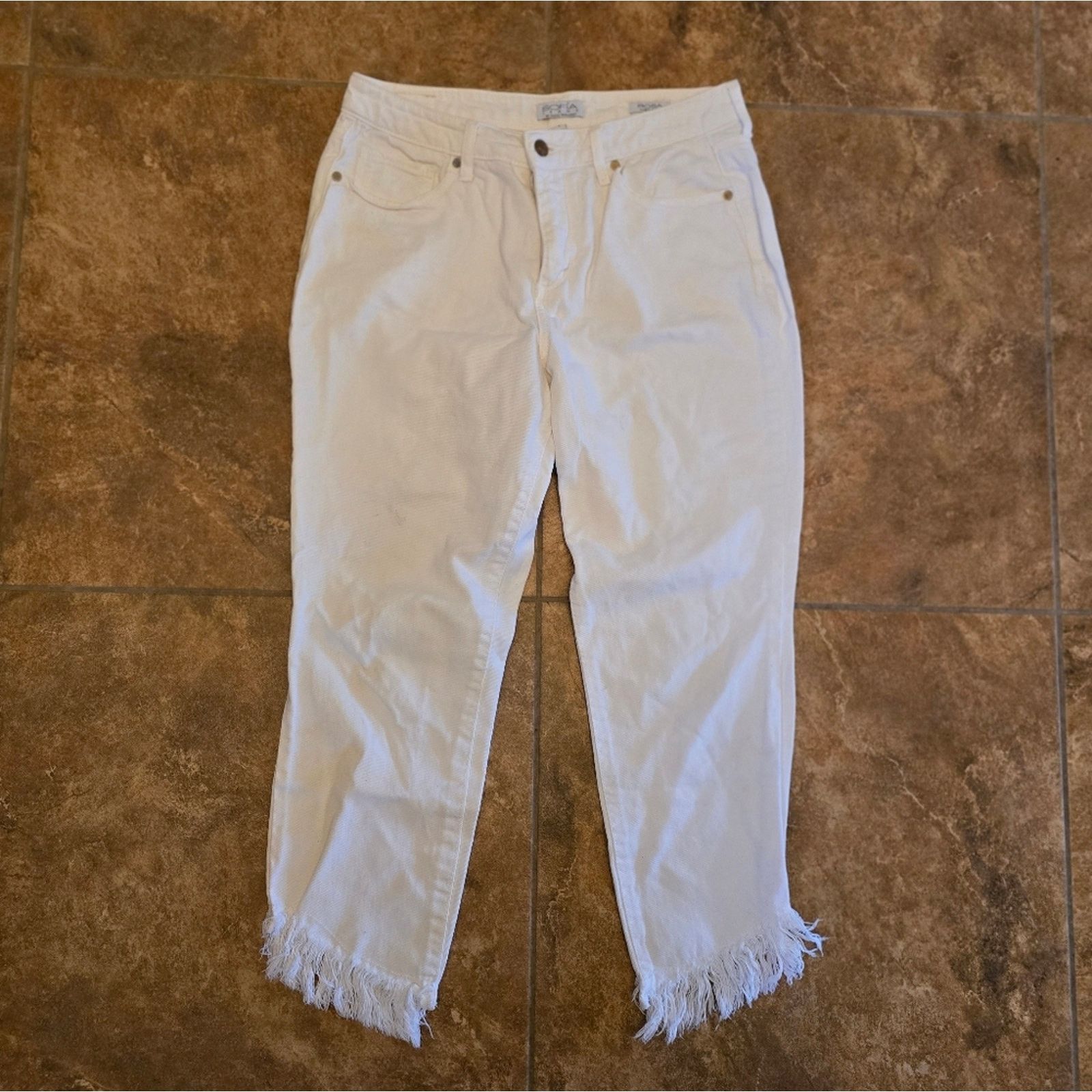 Other White Denim | SOFÍA | Rosa Curvy Cropped Jean Size 28" / US 6 / IT 42 - 1 Thumbnail