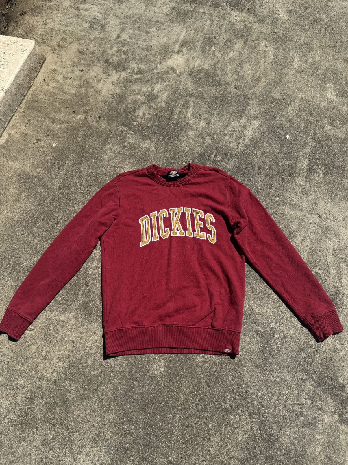Dickies Dickies burgundy crewneck sweatshirt Size US S / EU 44-46 / 1 - 1 Thumbnail