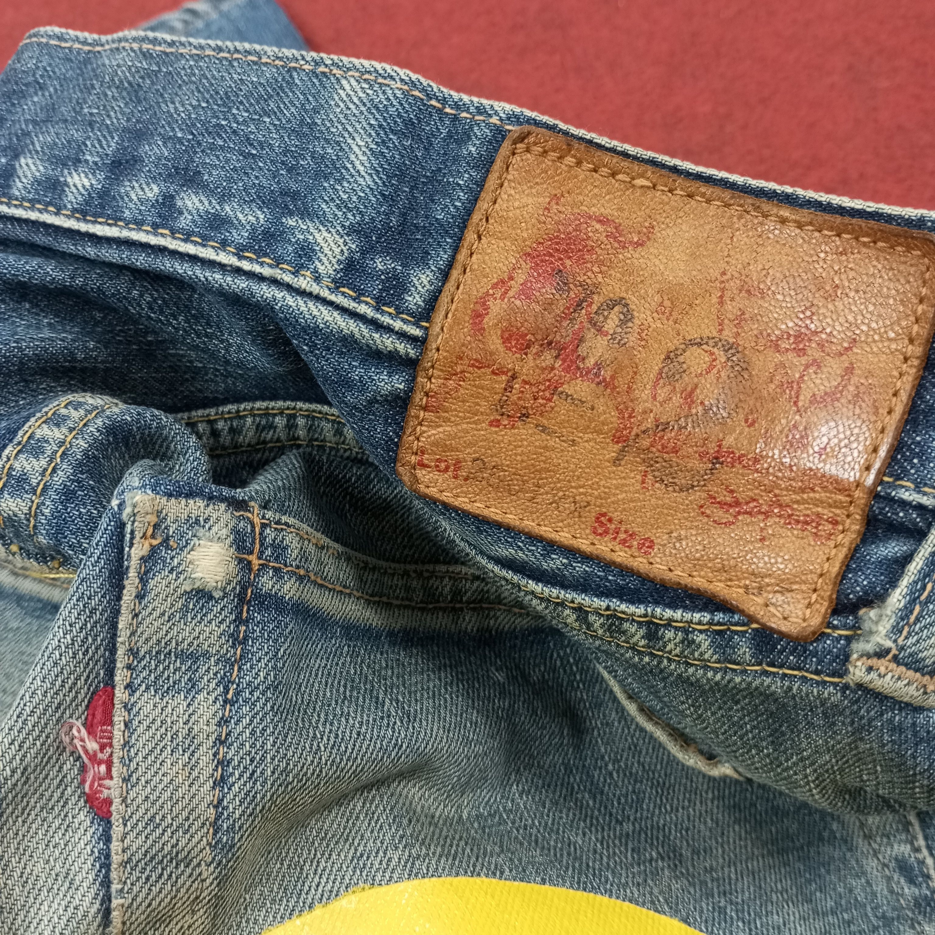 Evis Japanese Brand Custom Daicock Jeans c235n7