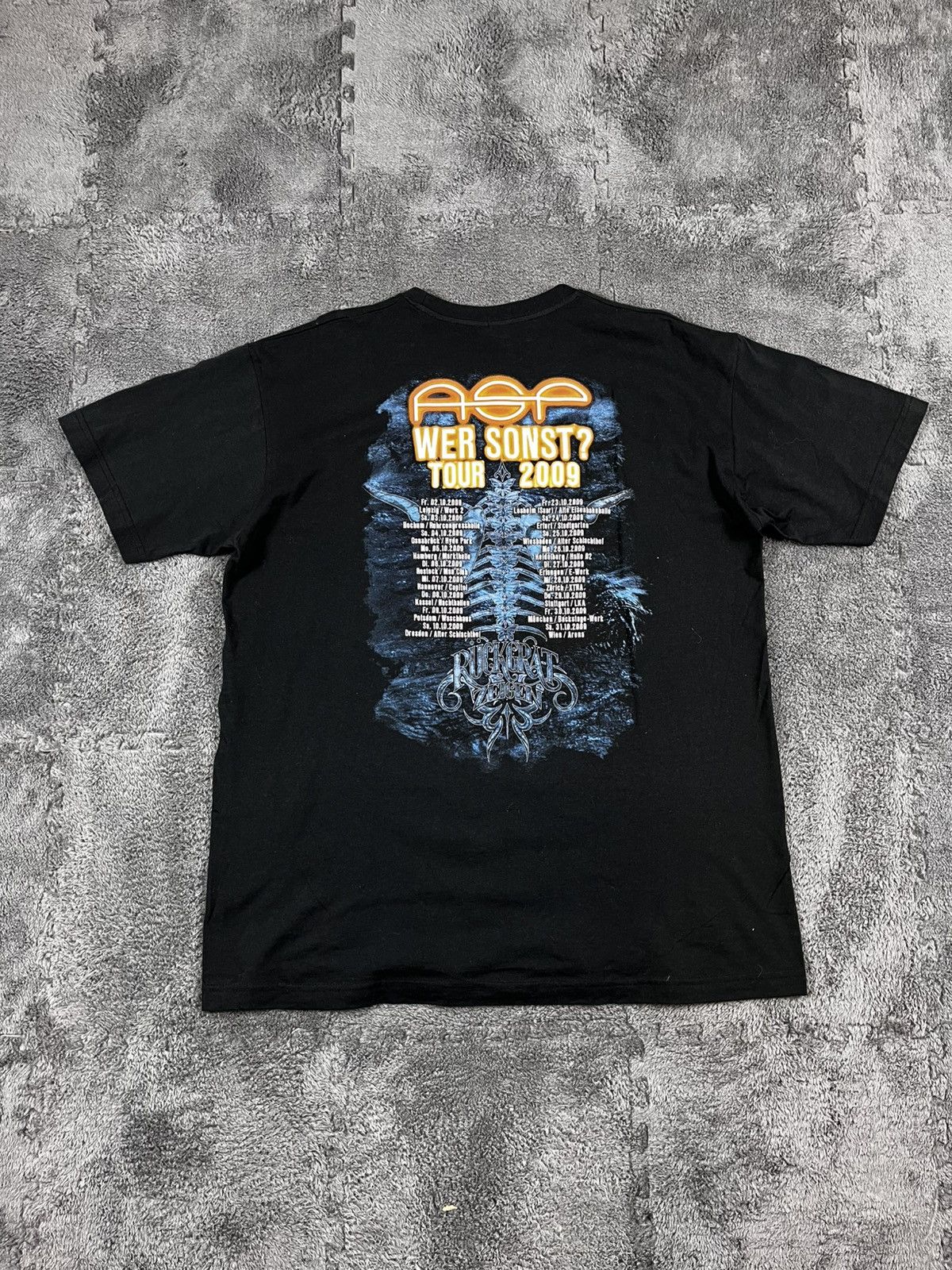 Band Tees Vintage Y2K ASP Tour Big Logo T Shirt band tee size XL Size US XL / EU 56 / 4 - 6 Thumbnail